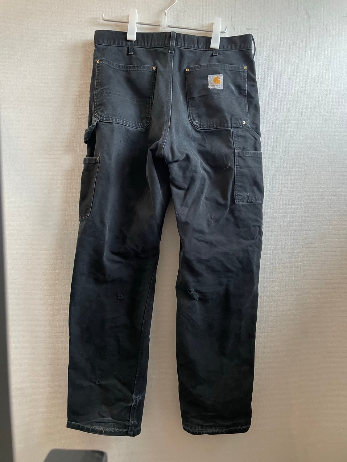 Carhartt-90s double knee faded black 상품이미지8