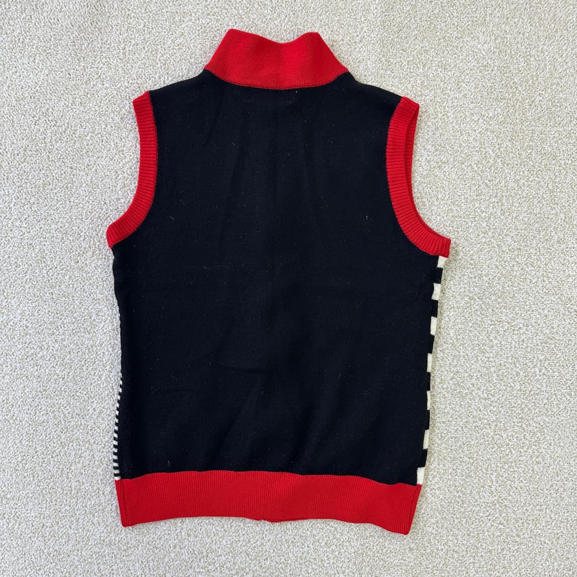 95 휠라 골프 스트라이프 니트조끼 0324D 상품이미지3