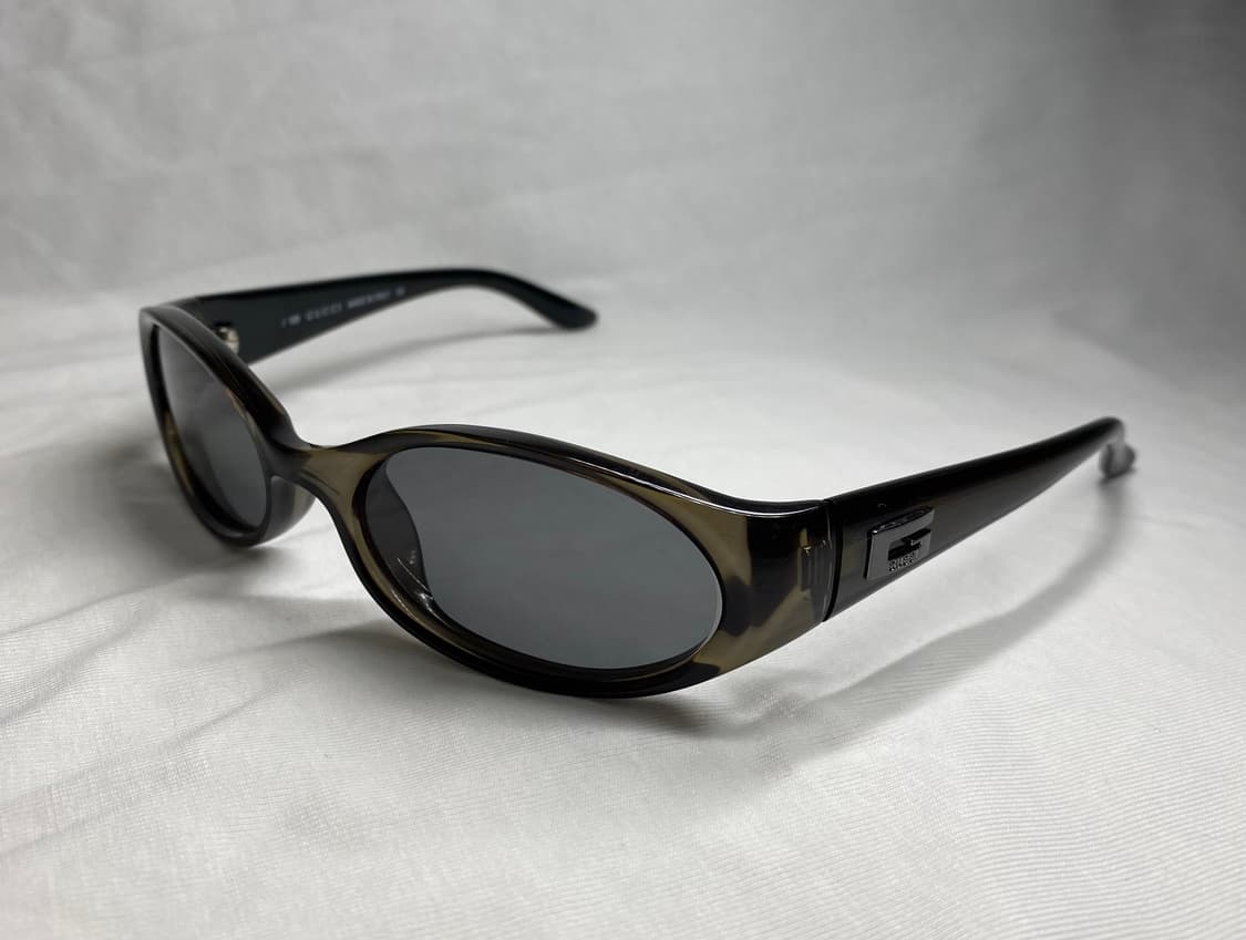 90s 구찌 빈티지 선글라스 오벌형 G로고 상품이미지1