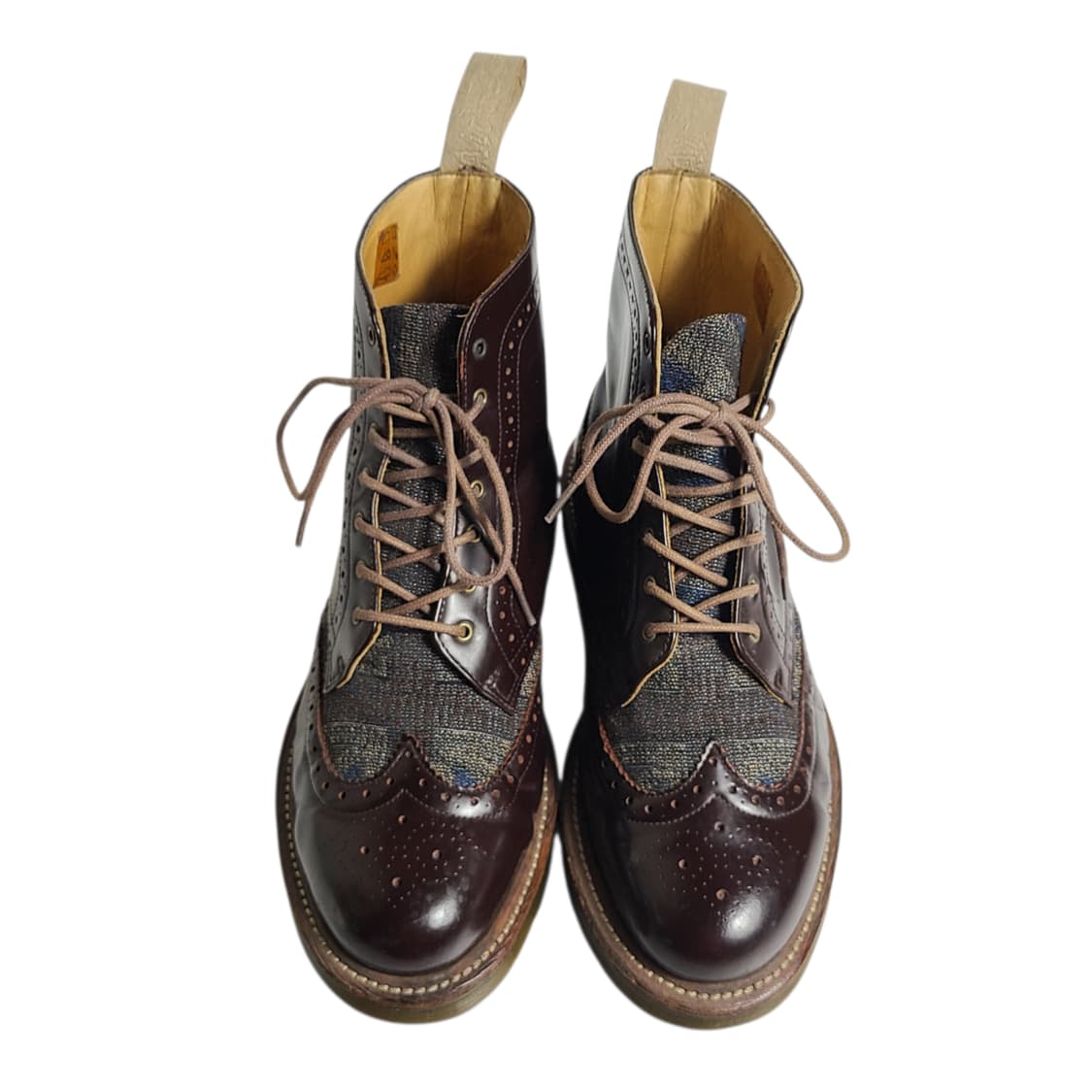 260-265) 닥터마틴 벤틀리 헤리스트위드 윙팁 부츠 상품이미지5