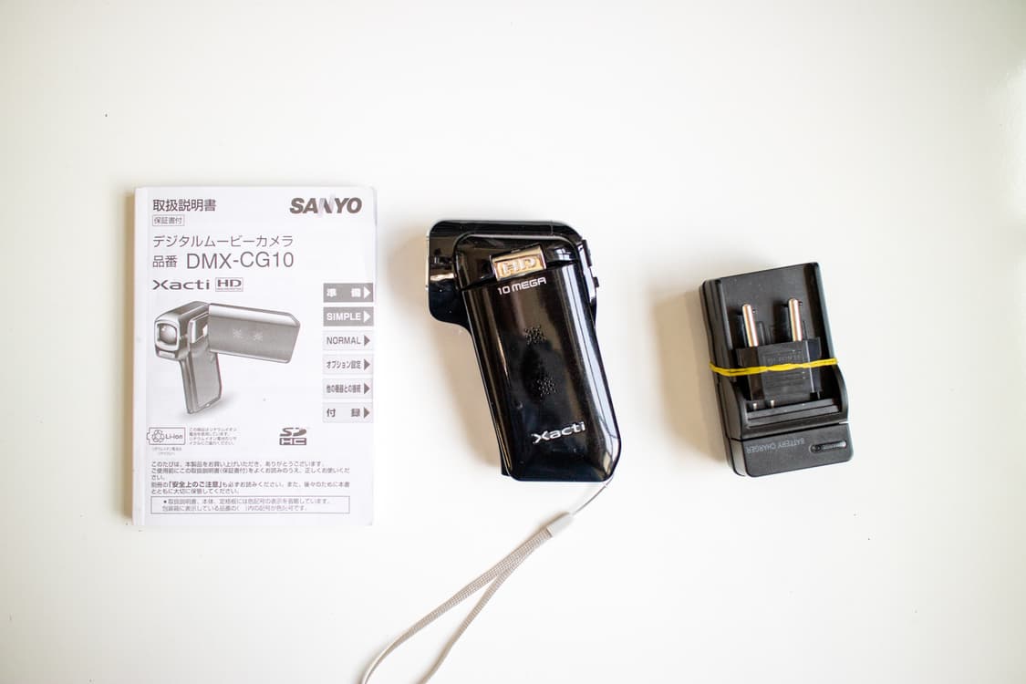 Sanyo Xacti DMX-CG10 / 빈티지 디지털 캠코더 상품이미지9