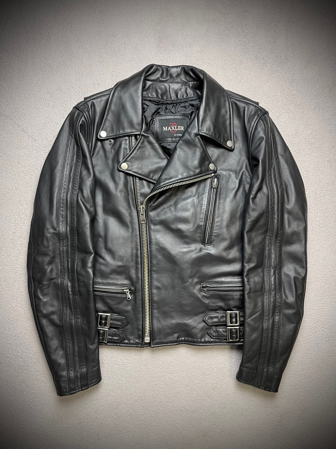 [L] MAXLER 맥슬러 바이크자캣 -95-100slim 바이크자켓 상품이미지1