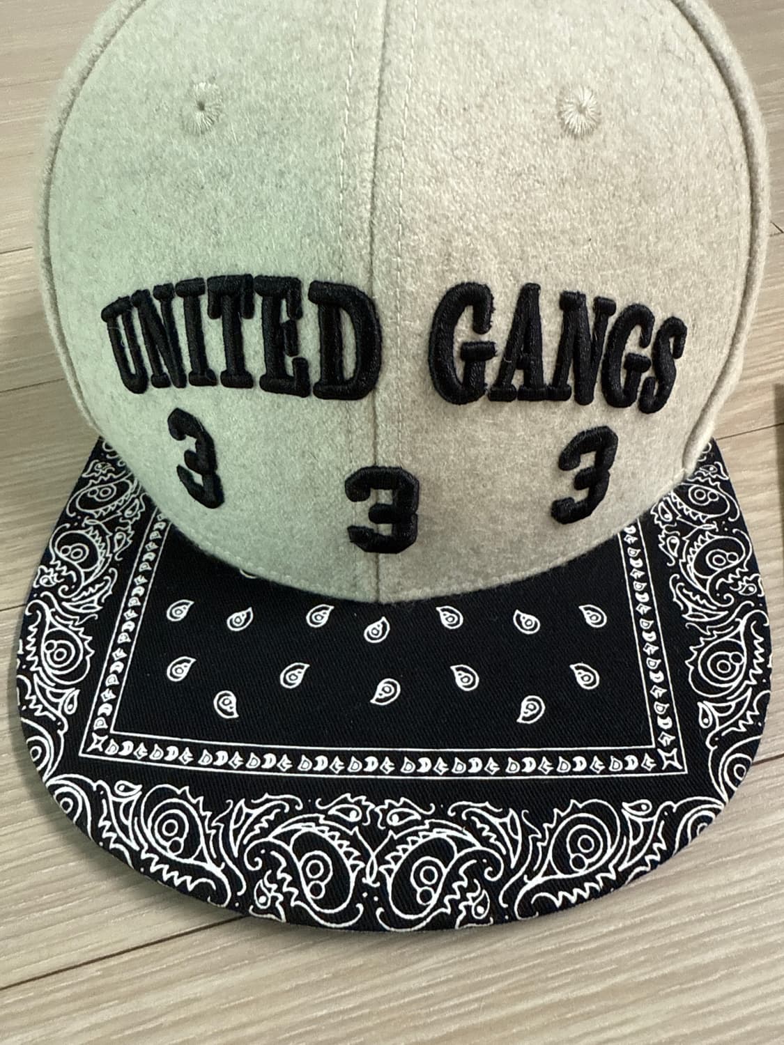 PDF 25ss UNITED GANG 반다나챙 그래피티 바디 스냅백 상품이미지4