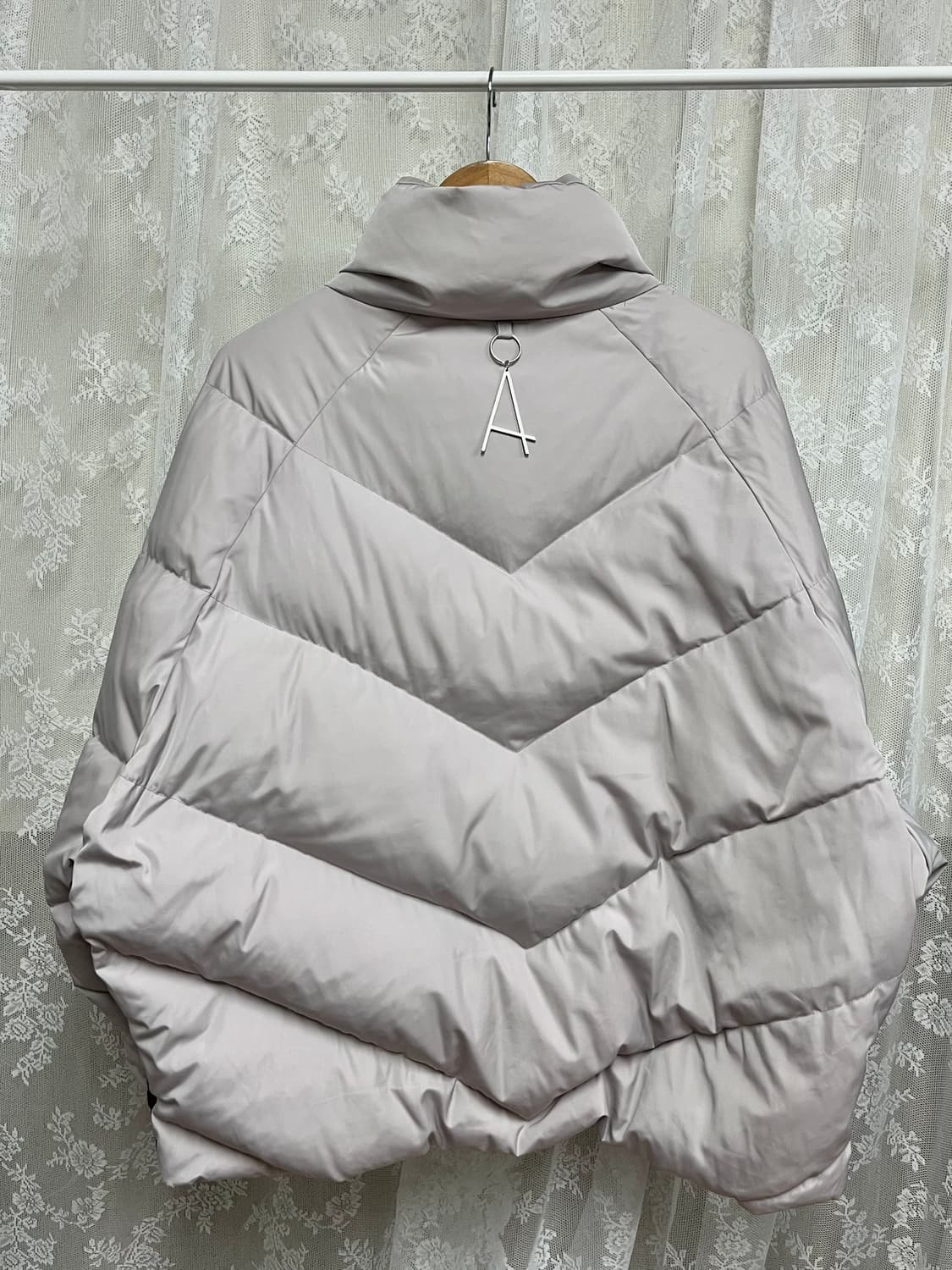 2) 에드 ADD 덕다운 패딩 라이트 그레이 상품이미지2
