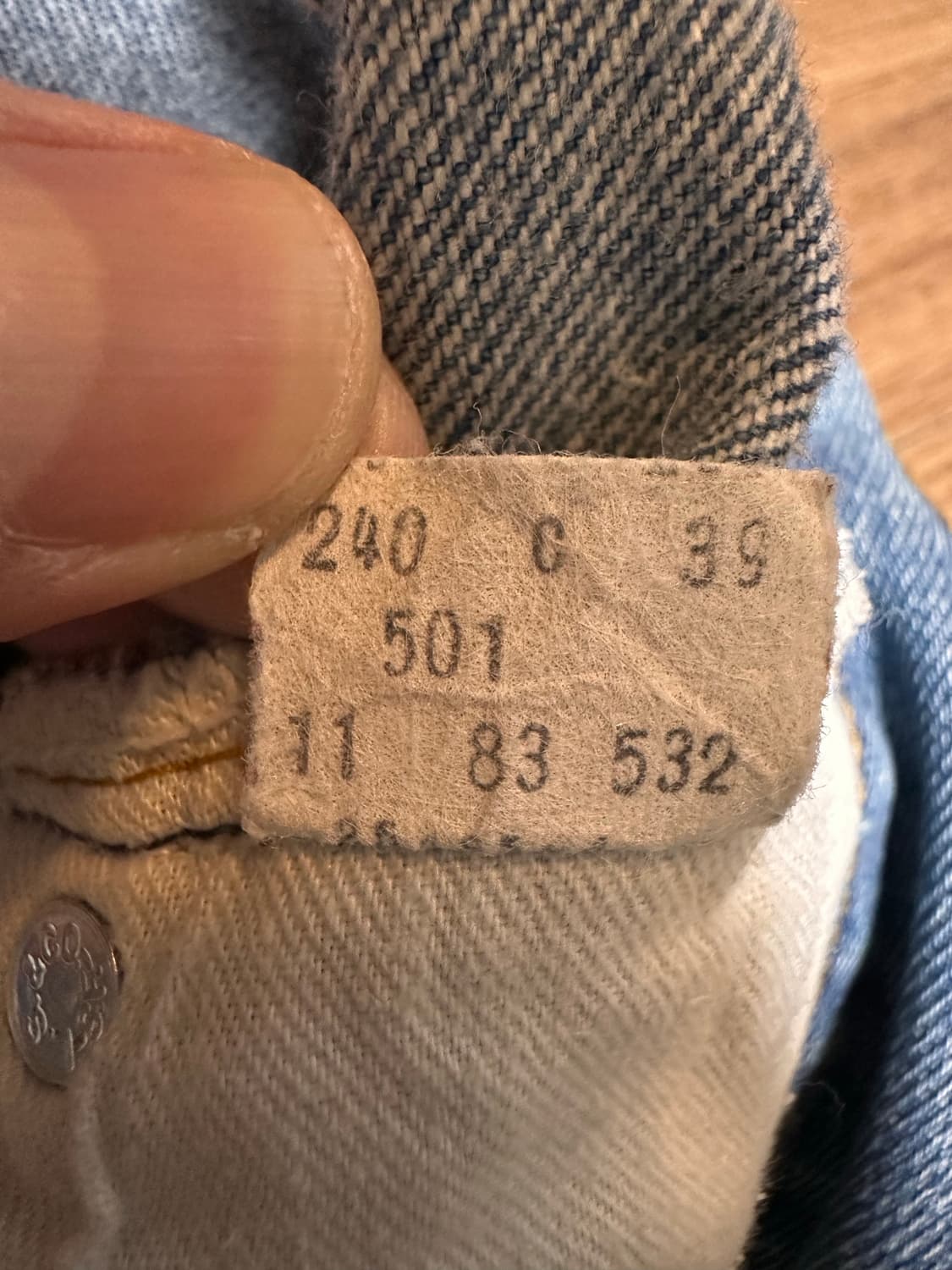 80s 빈티지 리바이스 501 상품이미지9