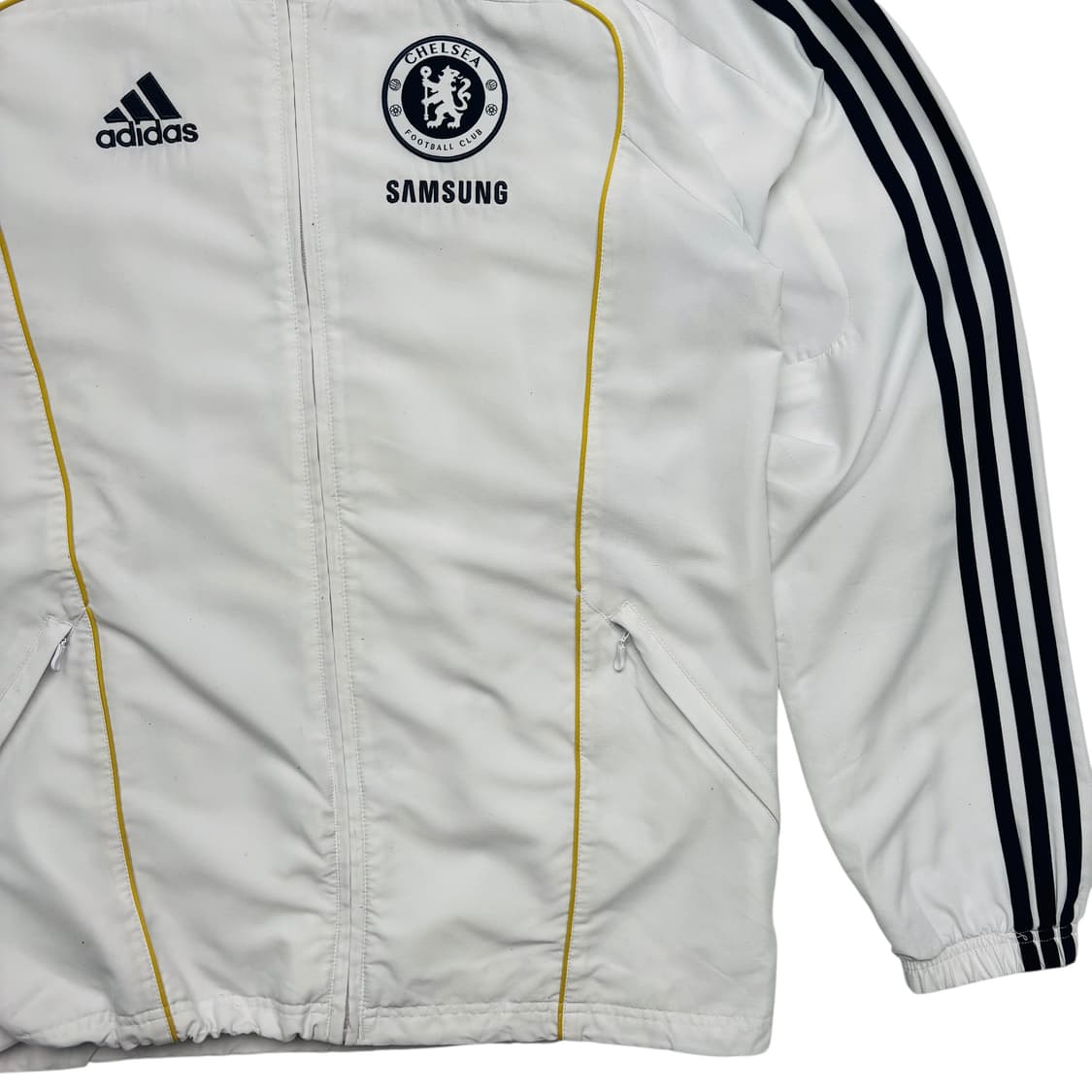 아디다스 10-11 첼시 FC 화이트 바람막이 L 상품이미지3