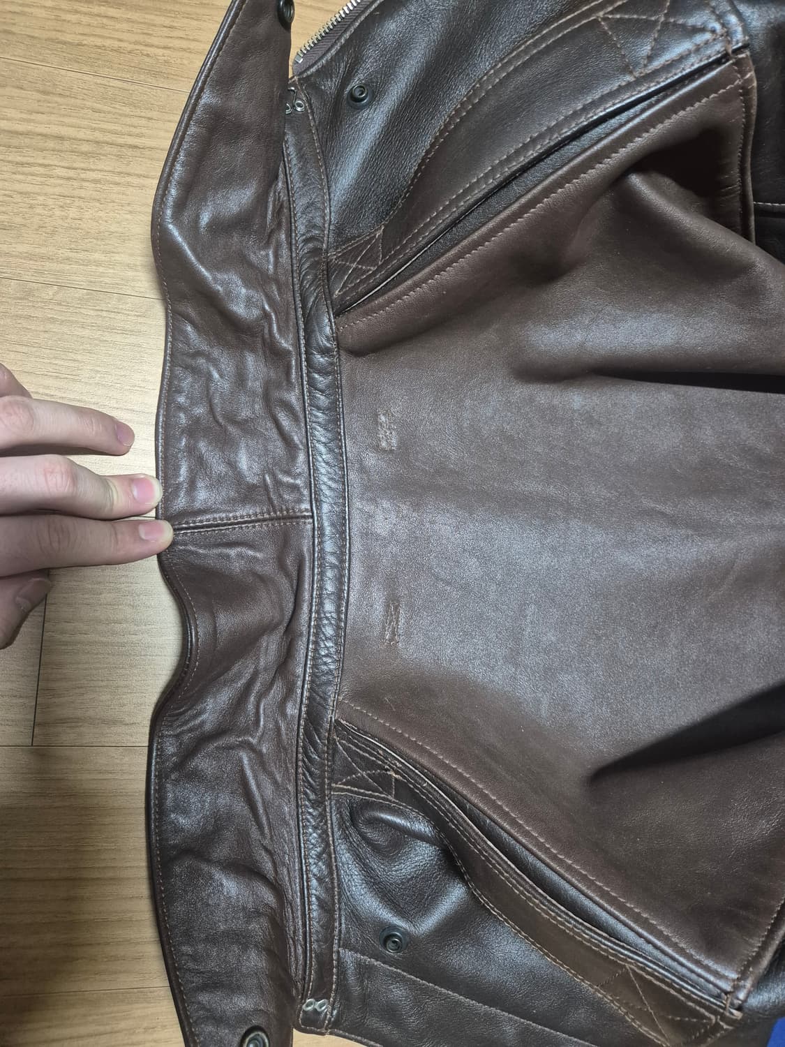 리얼맥코이 A-2 38사이즈 (Rough Wear 27622) 상품이미지7