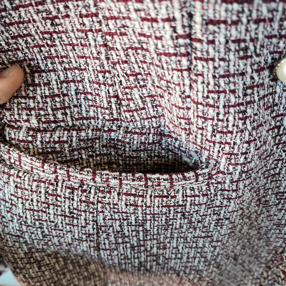 지고트 트위드 자켓 상품이미지4