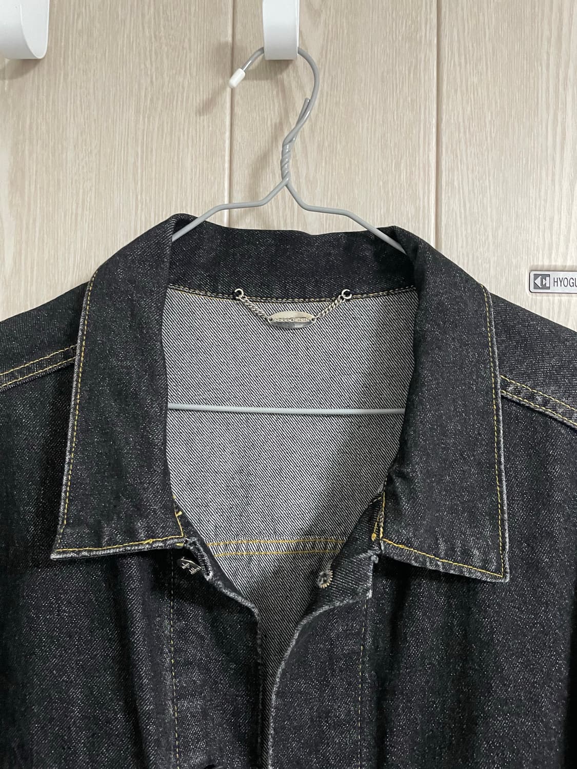 오버핏 데님 자켓 상품이미지3