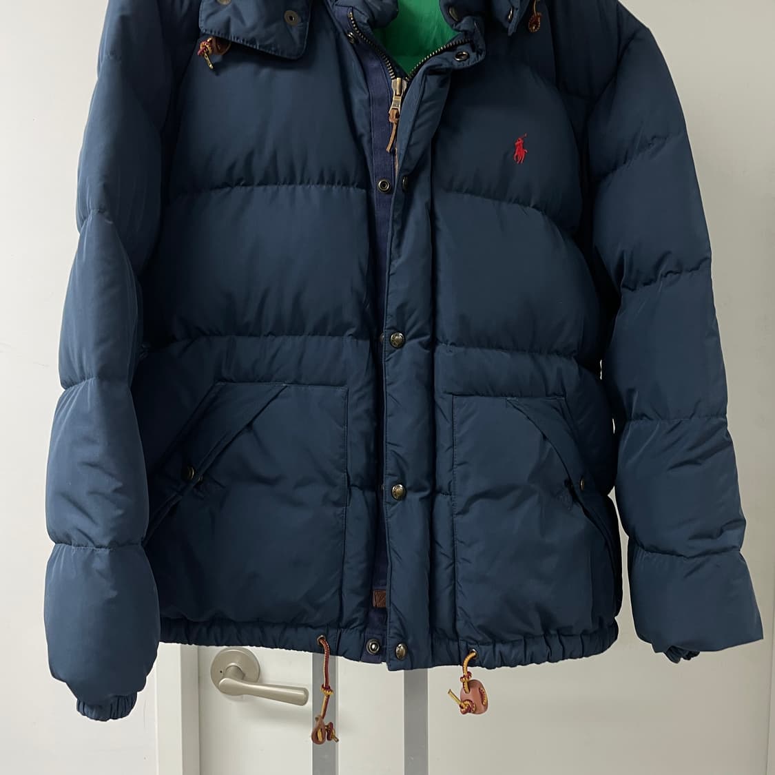 폴로 랄프로렌 네이비 패딩 XL 상품이미지3