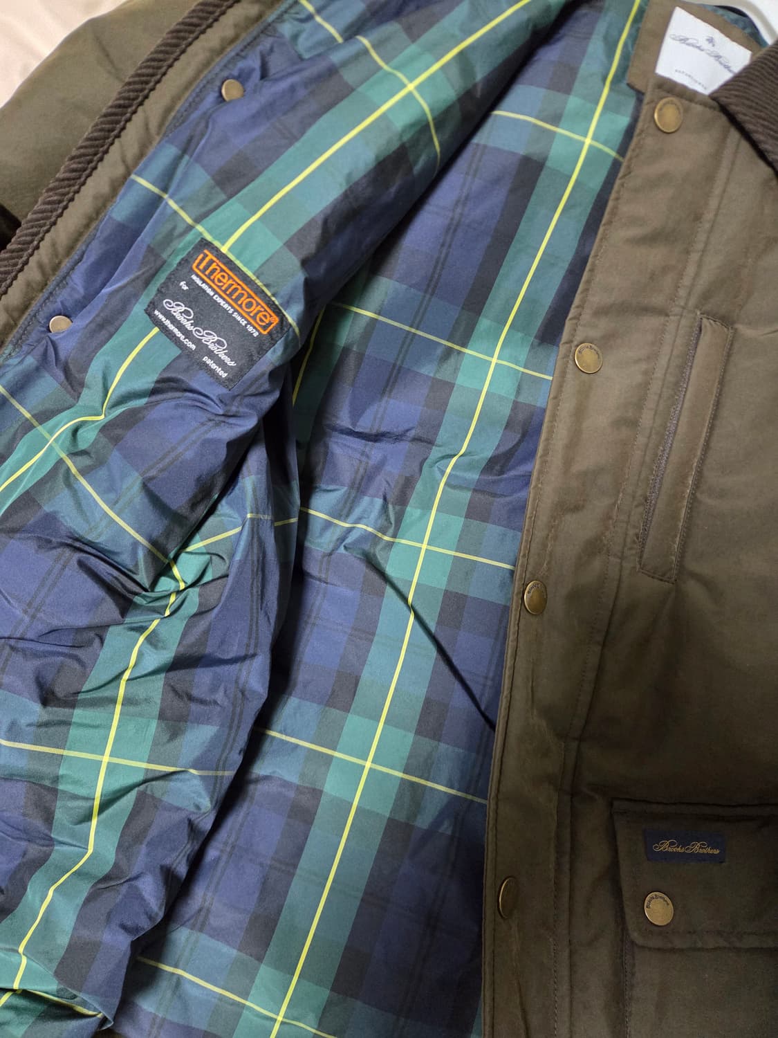 23FW 브룩스 브라더스 헌팅 자켓 M(100) 상품이미지5