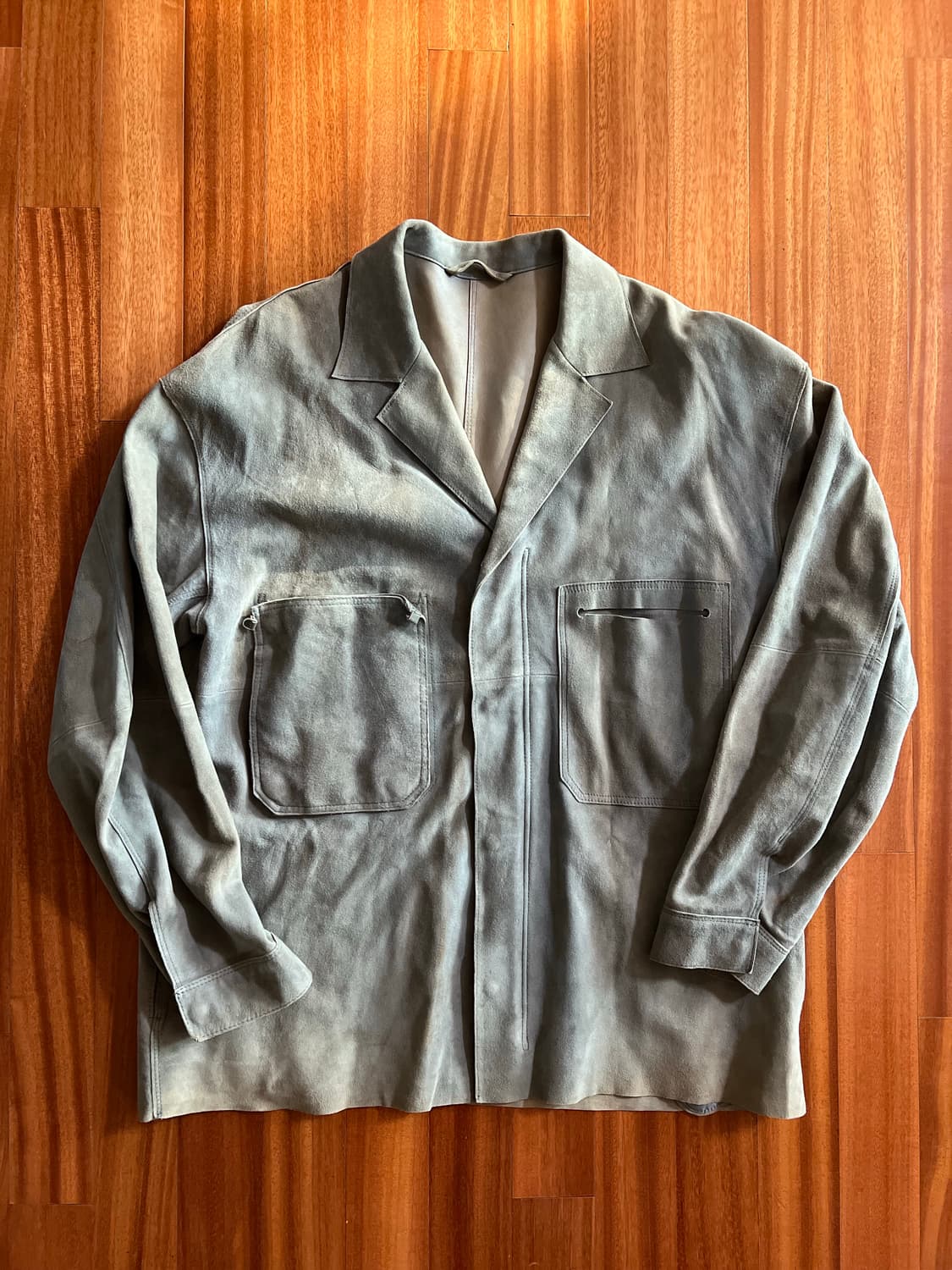 3) YOKE 요크 스웨이드 양가죽 셔츠 자켓 상품이미지1