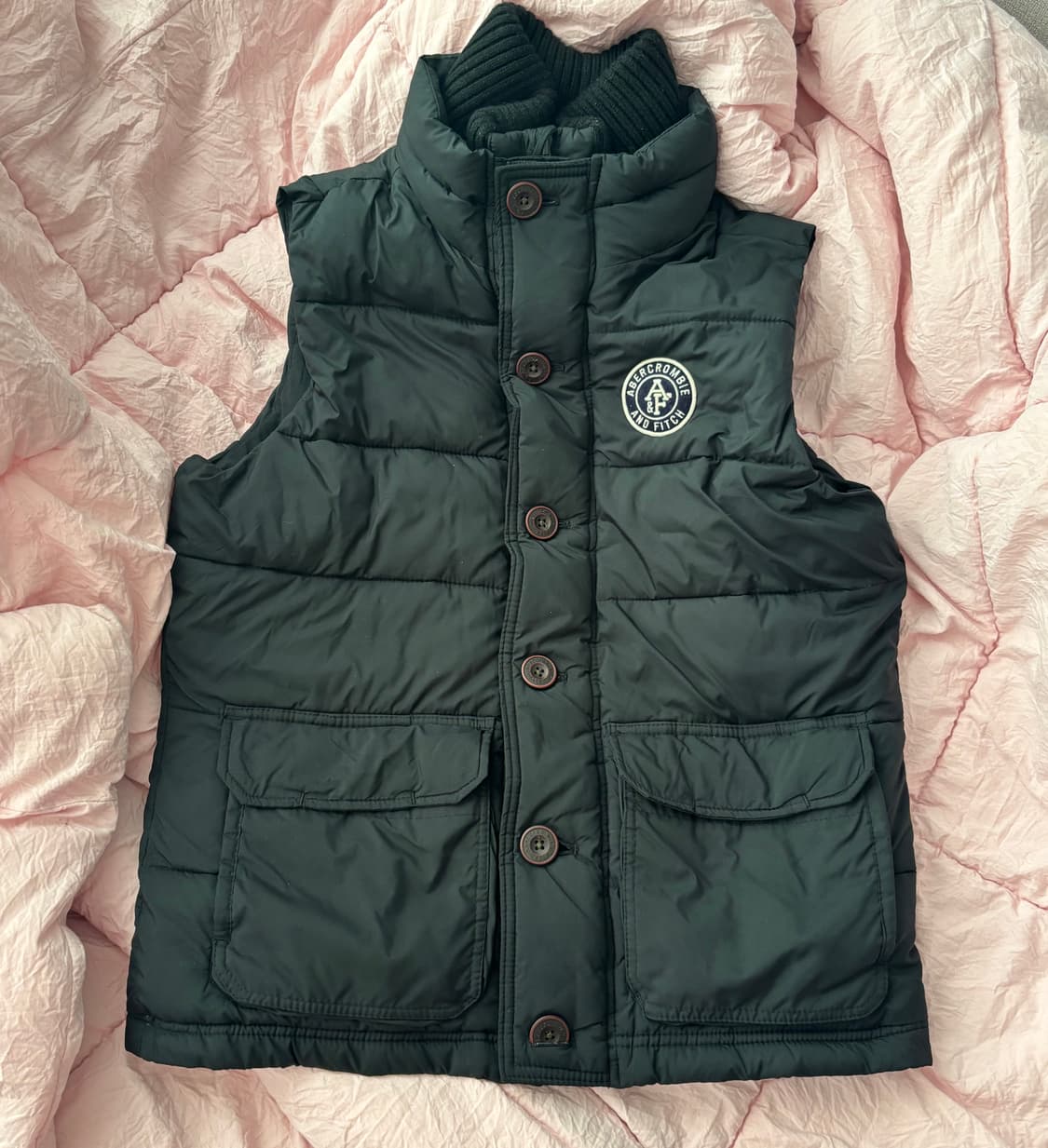 아베크롬비 빈티지 다운 패딩 베스트 조끼  상품이미지1