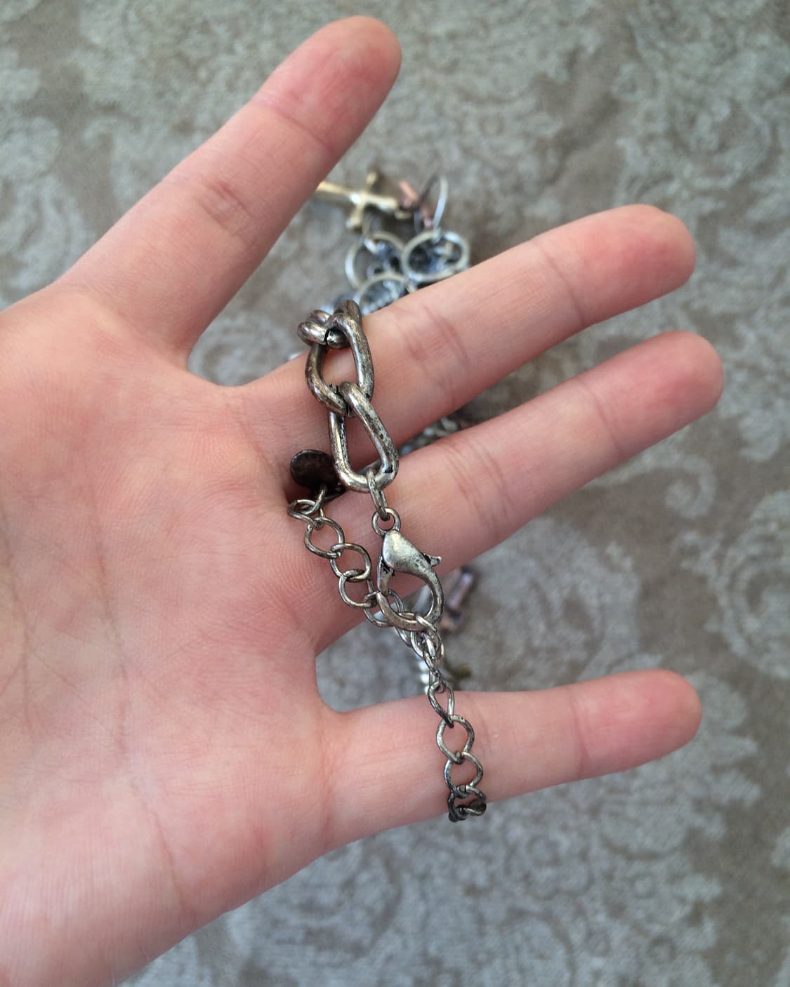 cross layer chain necklace 상품이미지10