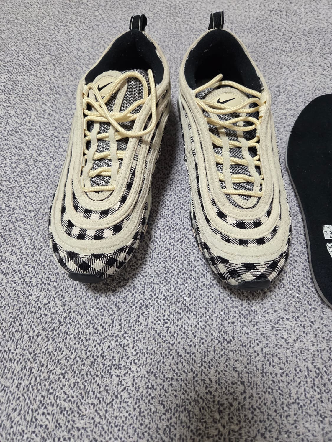 나이키 한정판 맥스97 체크 275사이즈 상품이미지2