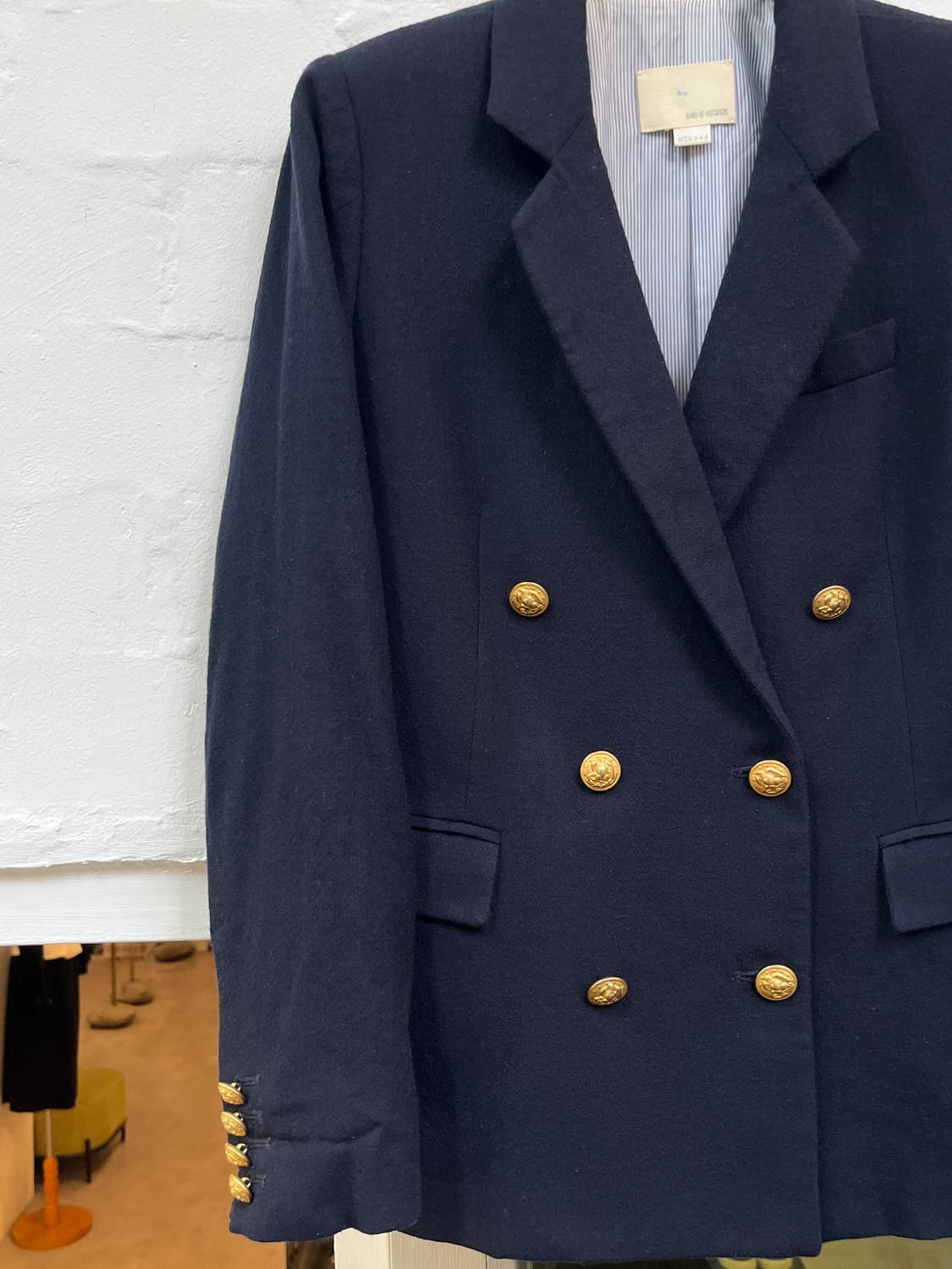 Boy BAND OF OUTSIDERS 울혼방 금장 더블 블레이저 1 상품이미지3