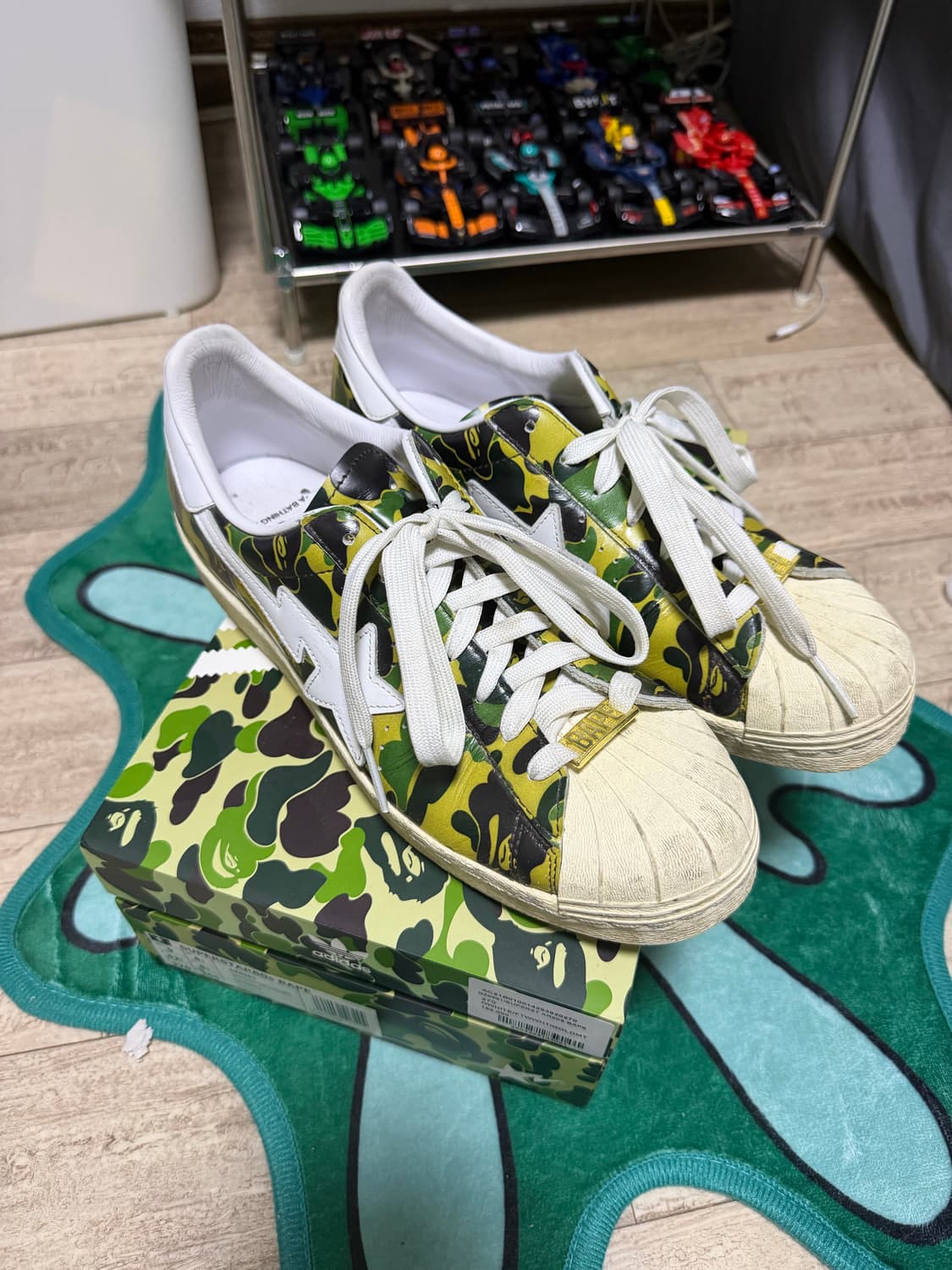 아디다스 베이프 슈퍼스타 80s 베이프스타 상품이미지1