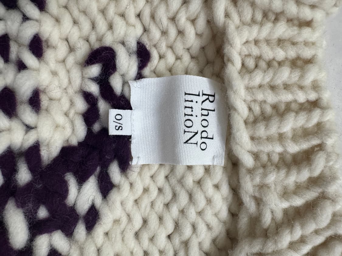 로도리리온 니트 탑 에크루 구매 상품이미지4