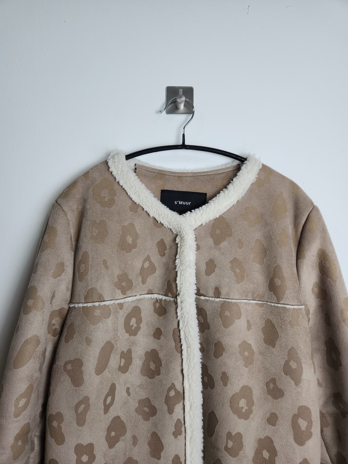 (S'muur)스웨이드 무스탕 자켓 상품이미지8