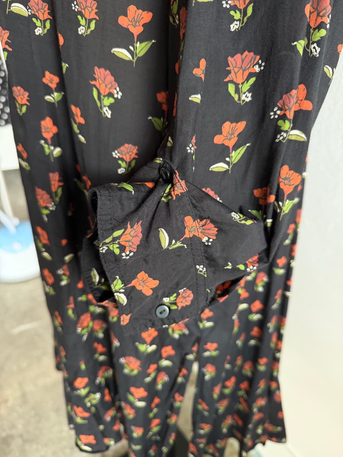ZARA 플라워 셔링 원피스 상품이미지6