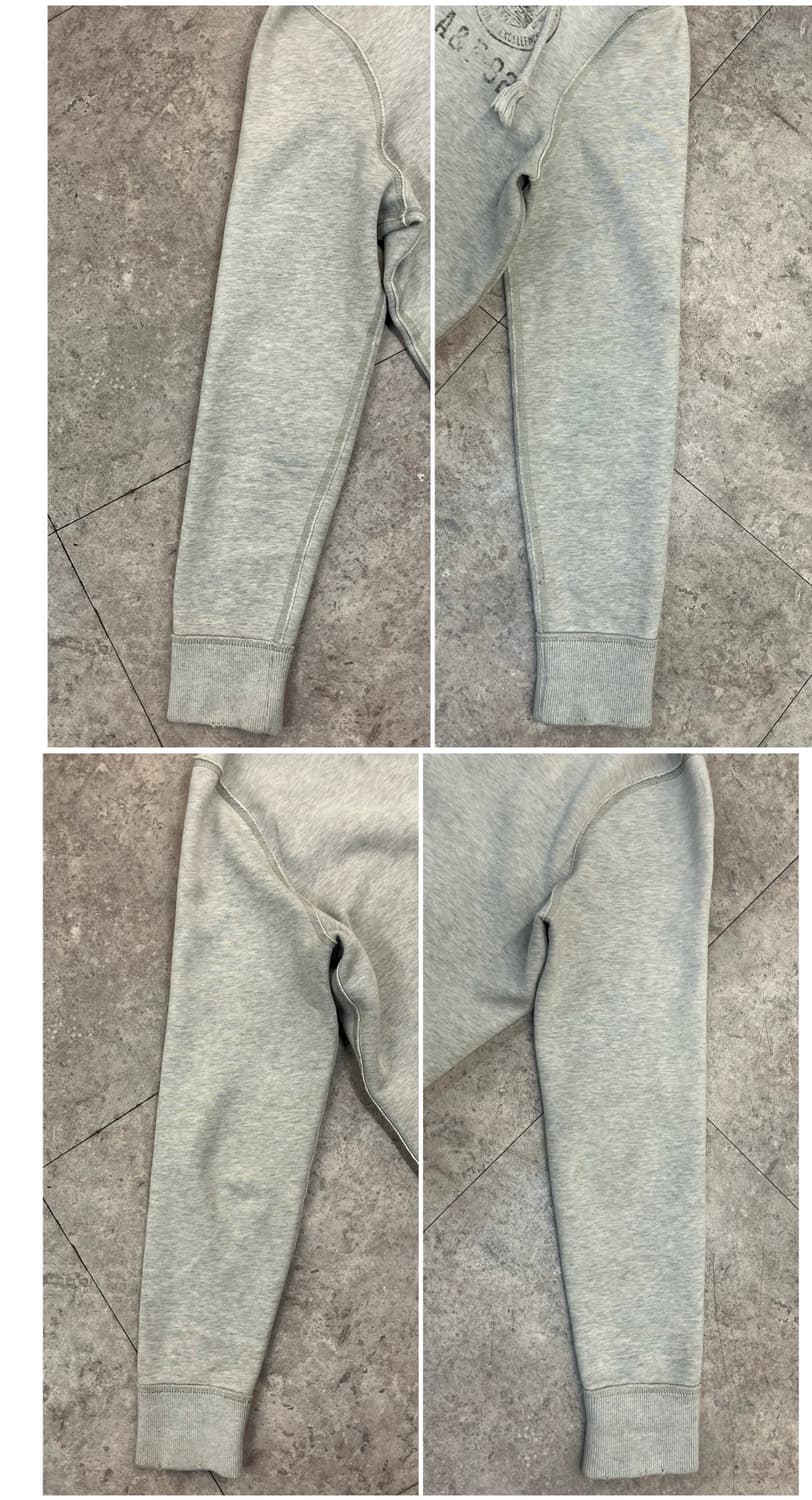 아베크롬비 반집업 기모 후드티 라이트그레이 M #csz3447 상품이미지9