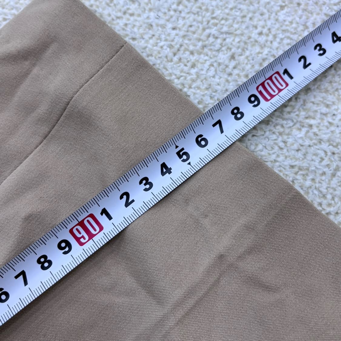 32 무신사스탠다드 베이지 치노 팬츠 0428E 상품이미지8