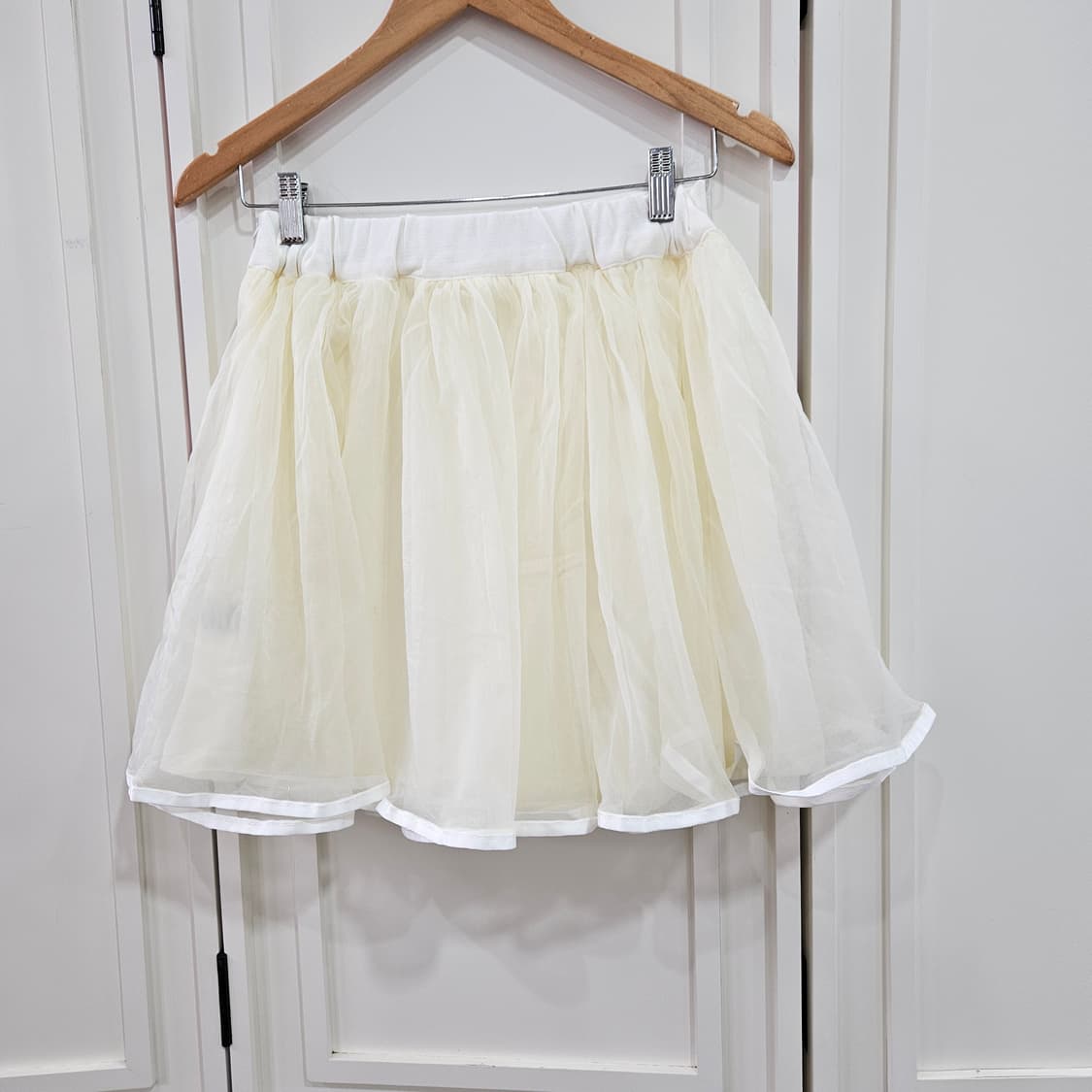 에블린 (Evelyn)샤 레이어드 플레어 스커트 상품이미지5