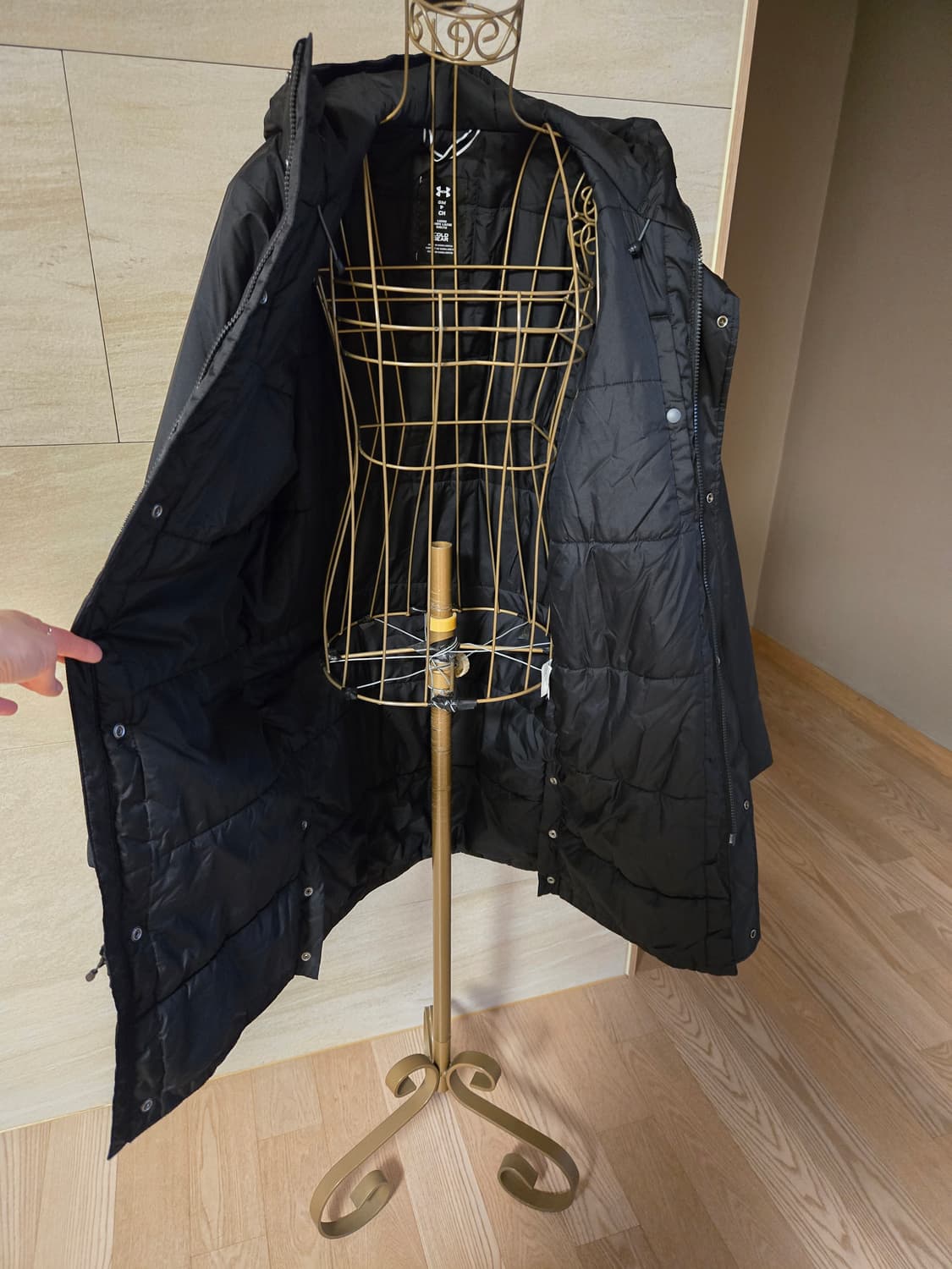 [SM] 언더아머 여성 롱패딩 상품이미지7