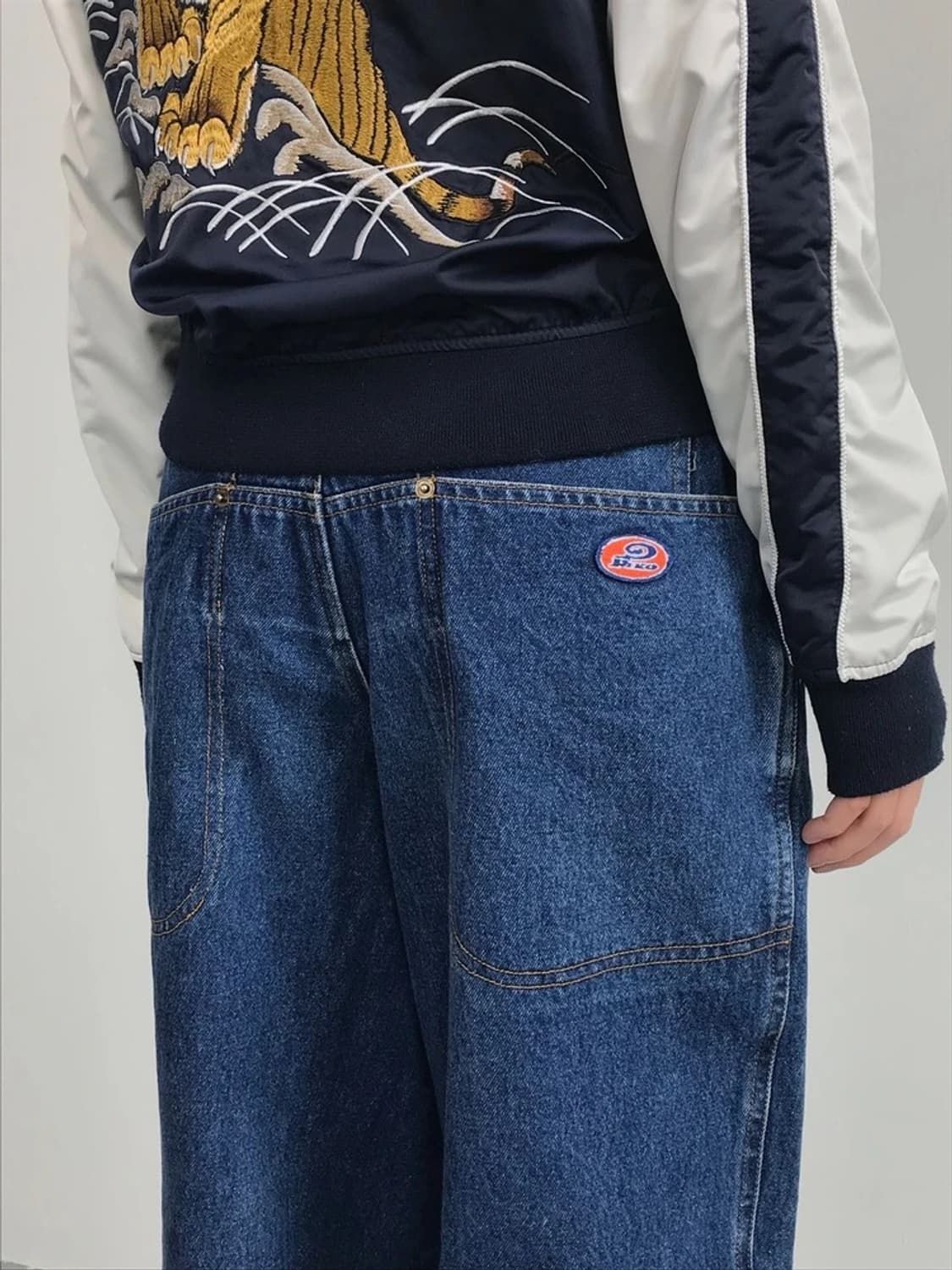 PIKO Y2K Wide Denim Pants 상품이미지1