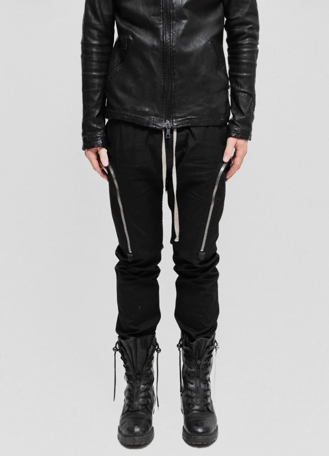 (A+/L) / 릭오웬스 바우하우스 카고 조거 팬츠 블랙 상품이미지7