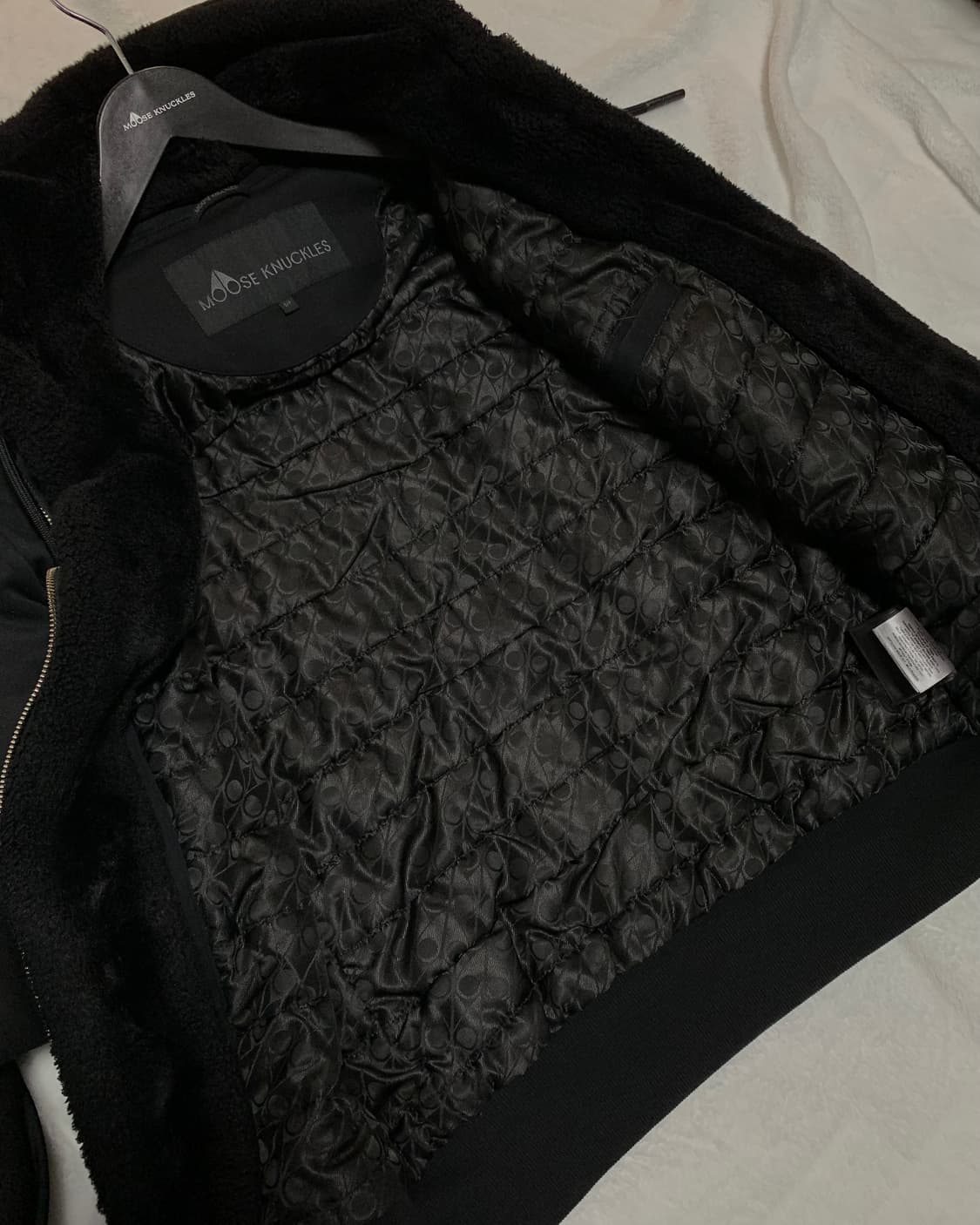 무스너클 블랙 버니스웨터 집업 상품이미지7