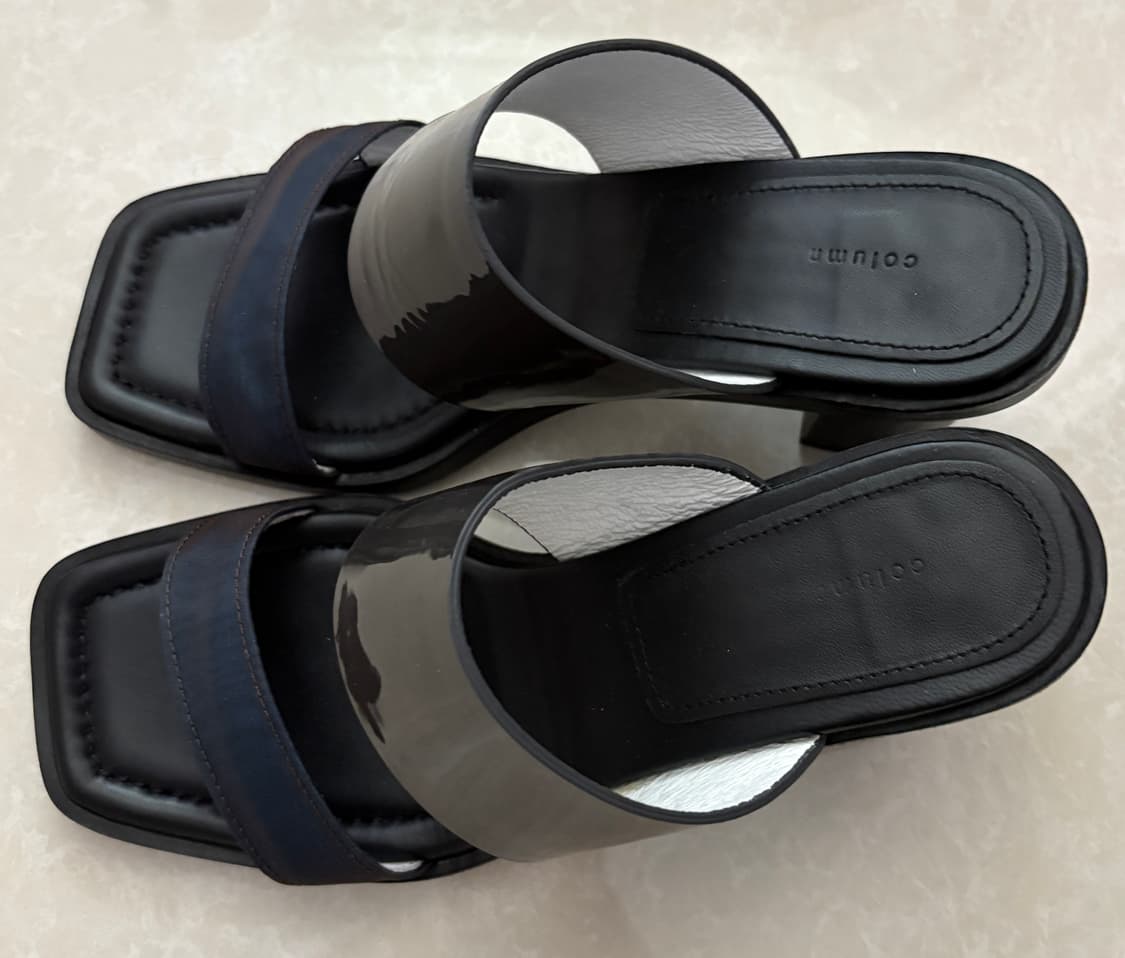 Column mule styled shoes 상품이미지4