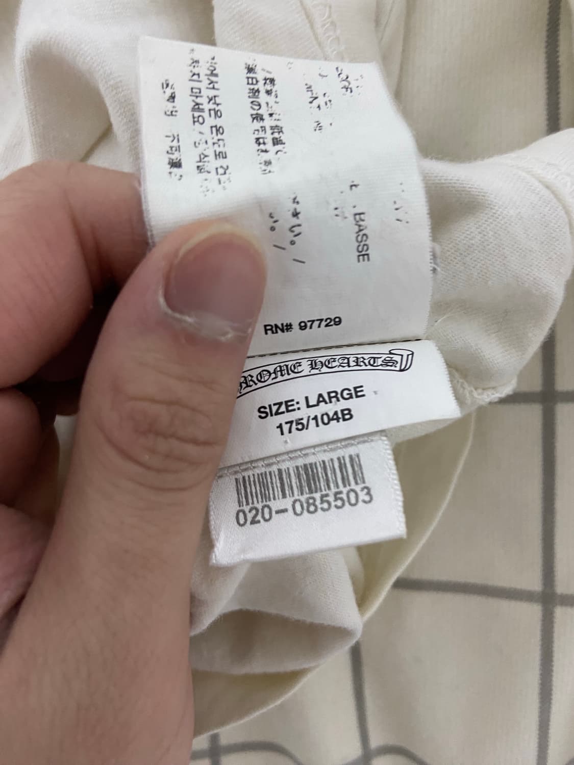 크롬하츠 CH 플러스 롱슬리브 사이즈 L 상품이미지8