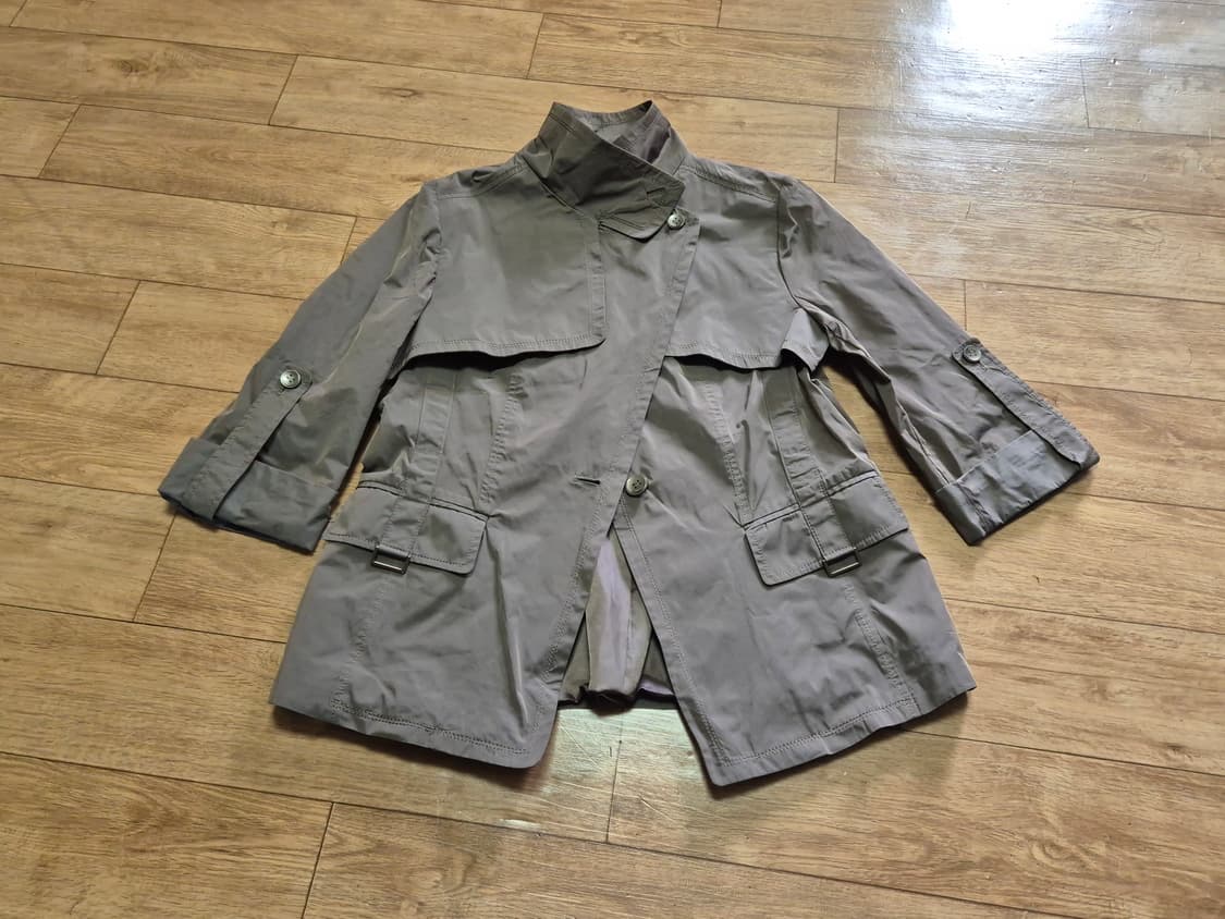 트리아나 브라운 숏트렌치 자켓 상품이미지2