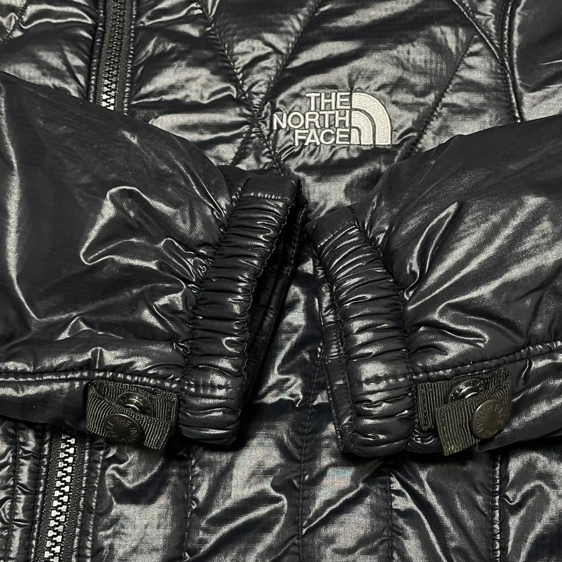 [S] 노스페이스 블랙 경량 패딩 자켓 상품이미지3