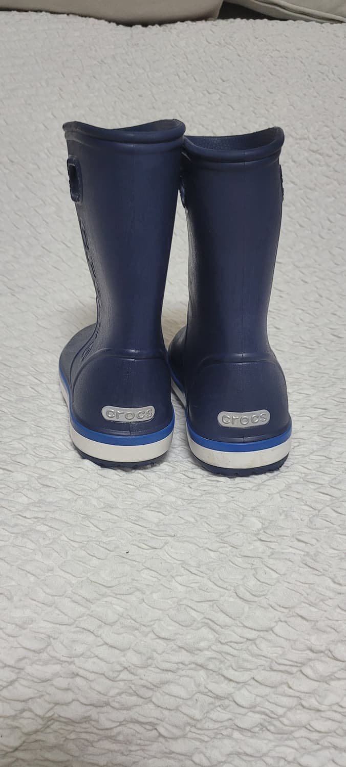 크록스 레인부츠 c13 네이비 상품이미지2