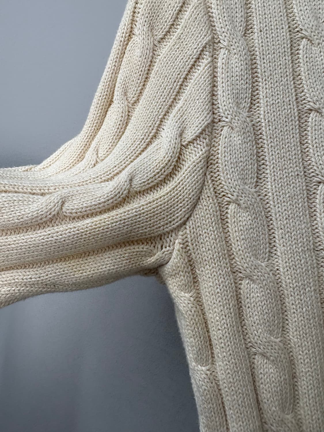 폴로랄프로렌 케이블 니트코튼 브이넥 스웨터 A3101 상품이미지8