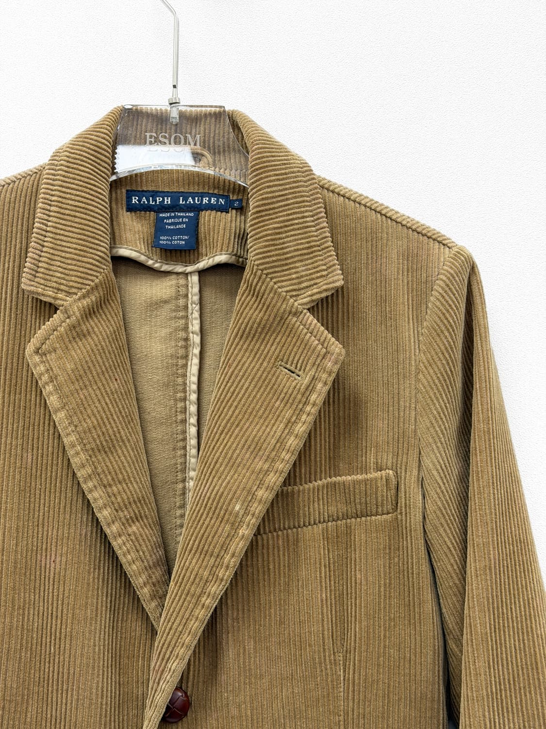 폴로 랄프로렌 코듀로이 블레이저 90 상품이미지3