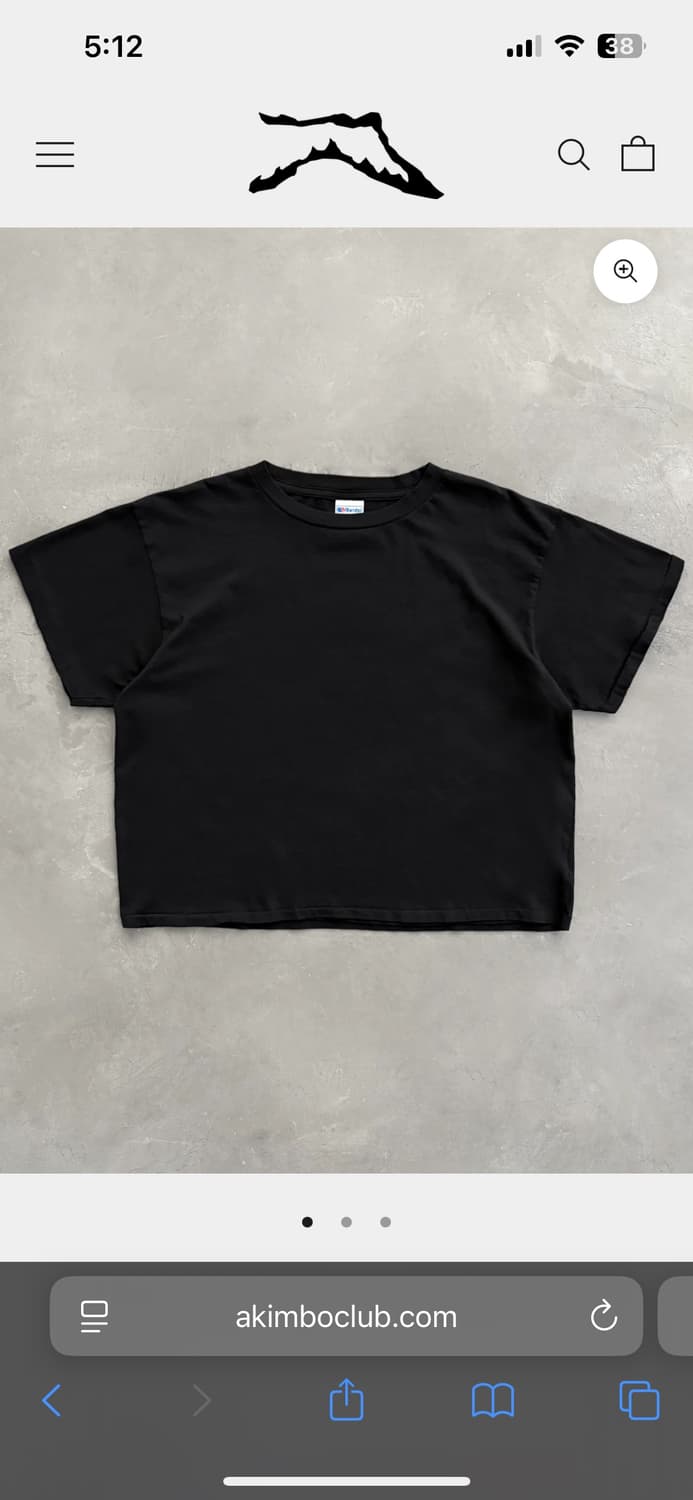 akimbo club “CHAIN-PEEKER” SINGLE STITCH 상품이미지1