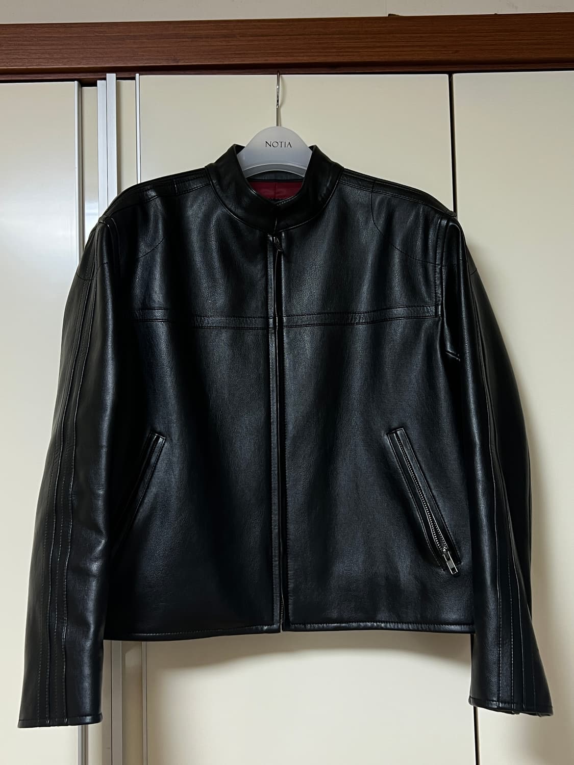 (새상품) 데어드 가죽자켓 상품이미지6