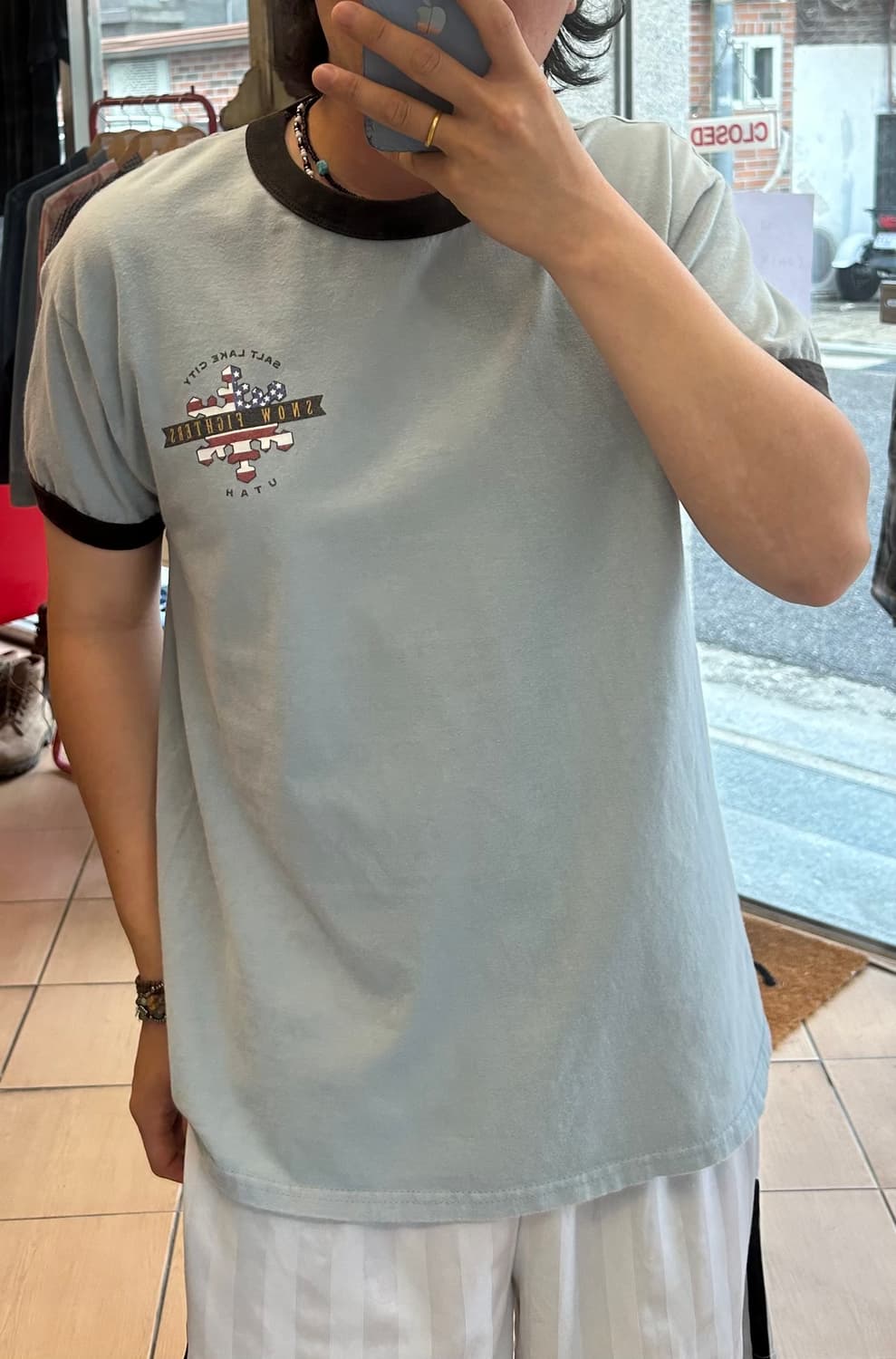 90‘s Salt lake city ringer Tee 상품이미지7