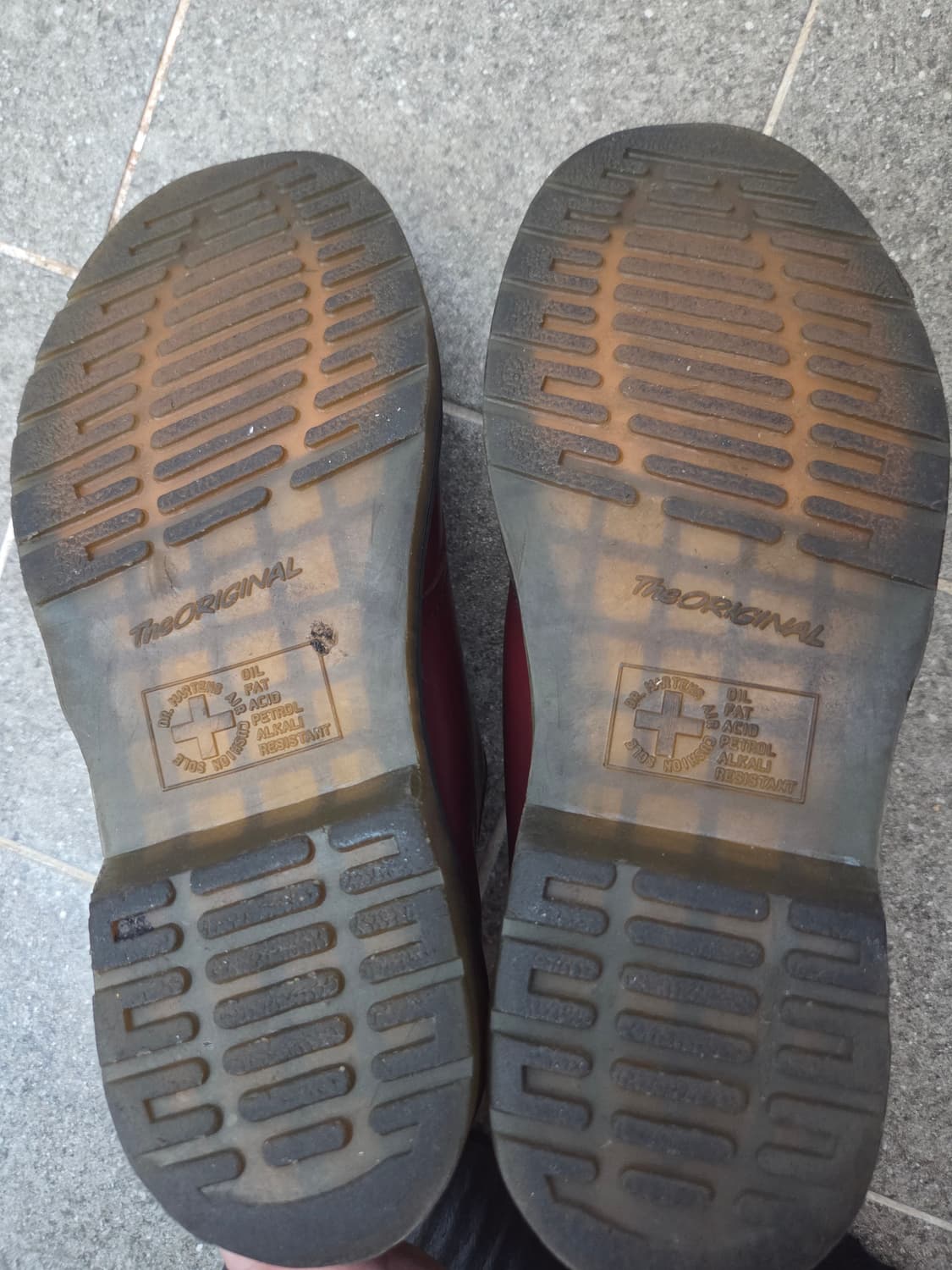 UK7 260 닥터마틴 1461 스무스 체리레드 3홀 버건디 상품이미지3