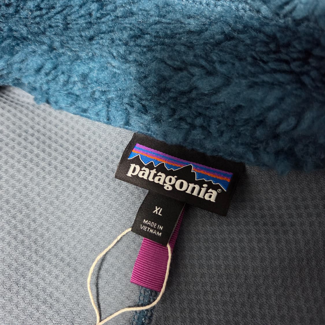 (새상품)파타고니아 레트로x 웨이비 블루 XL 사이즈 wavy blue 상품이미지4
