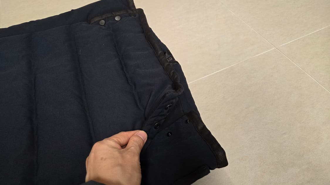 시스템 옴므 구스 다운 패딩 베스트 상품이미지9