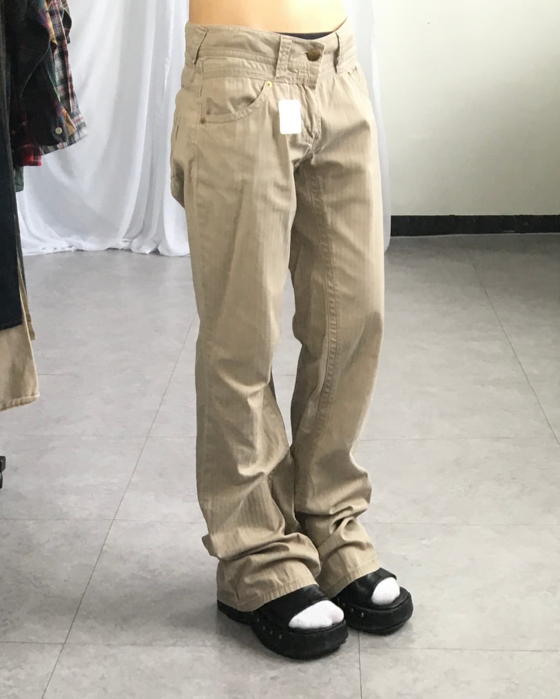 Line pattern pants 상품이미지8