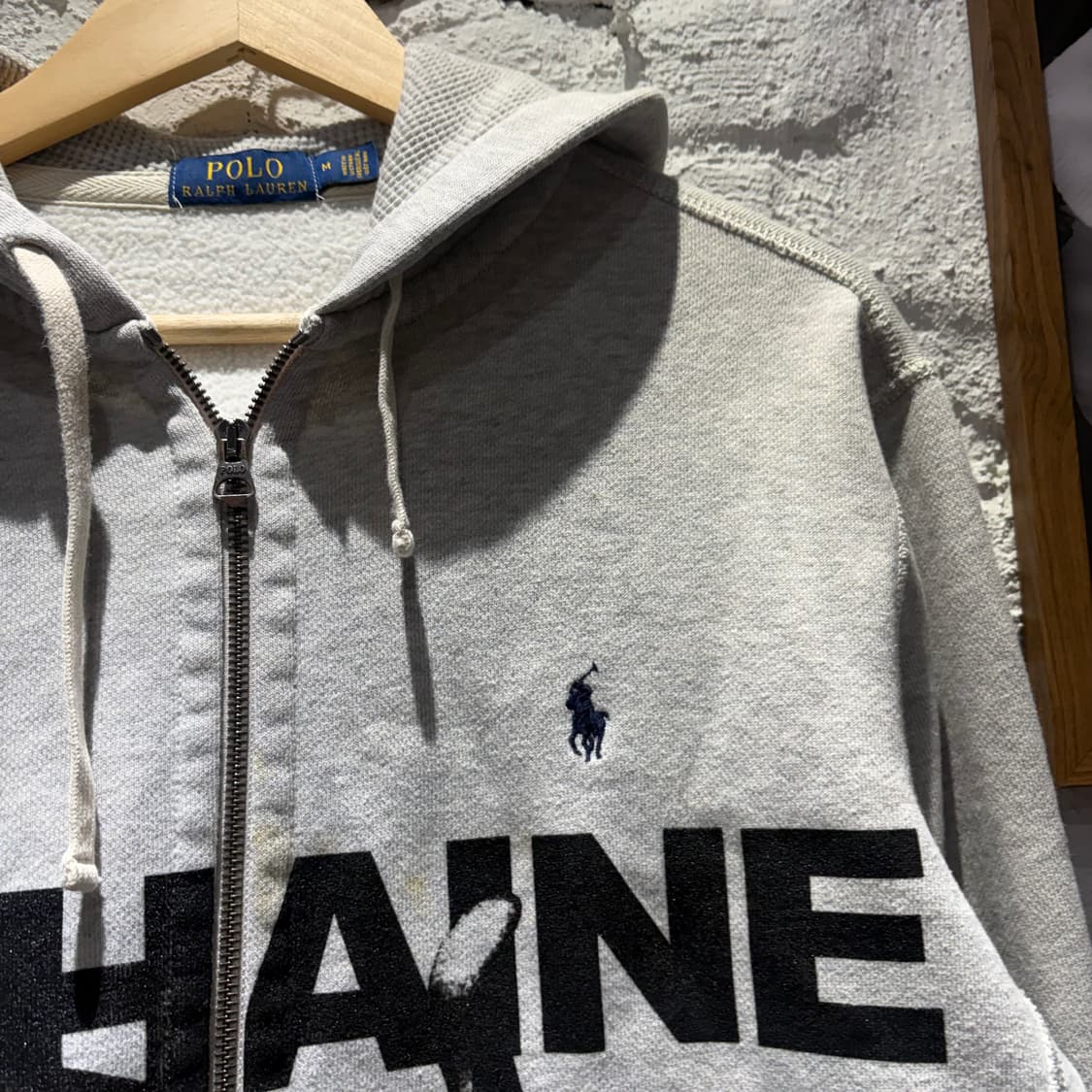 폴로 LA HAINE 증오 커스텀 후드집업 상품이미지5