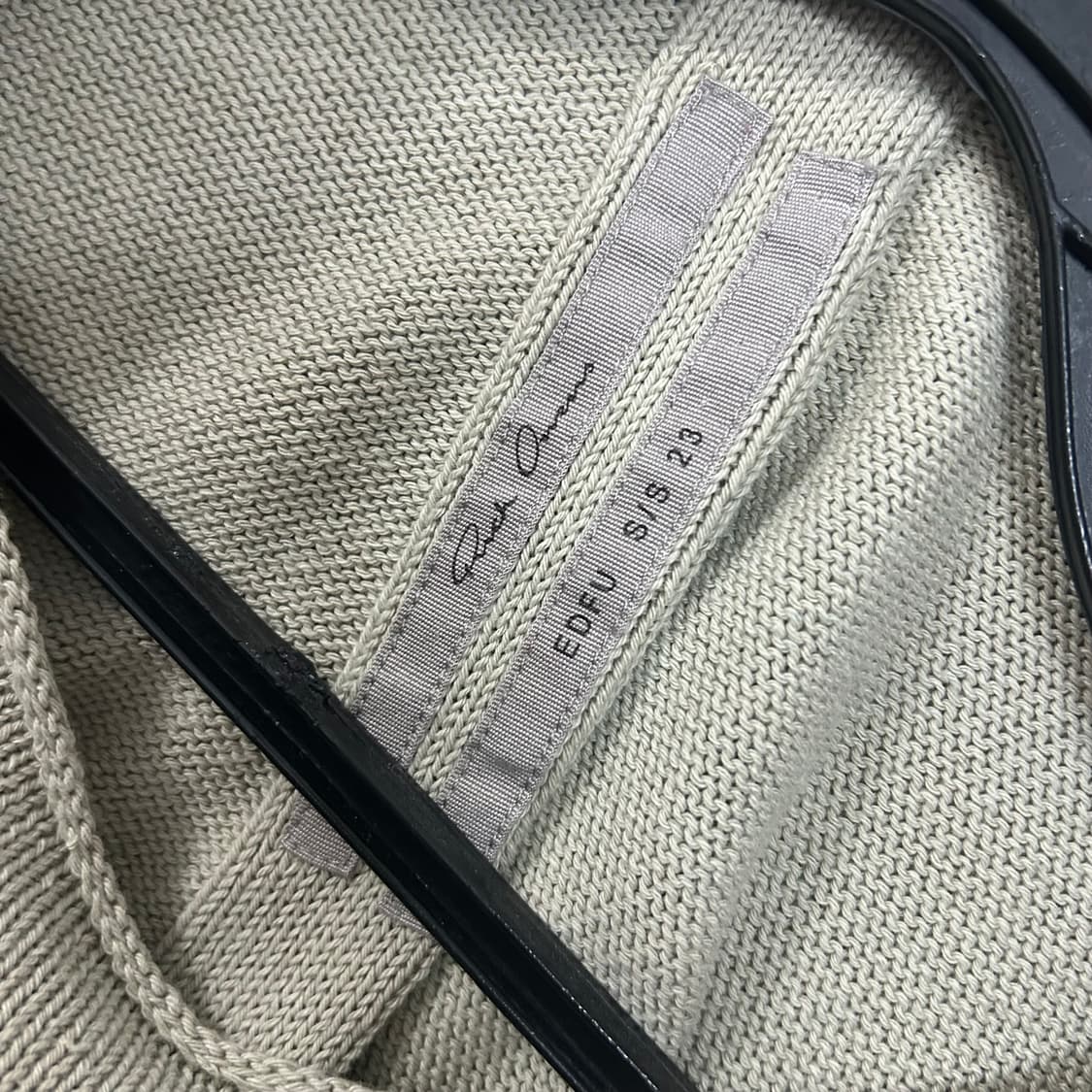 (M) 릭오웬스 23S/S  컷오프 니트 탑  상품이미지8