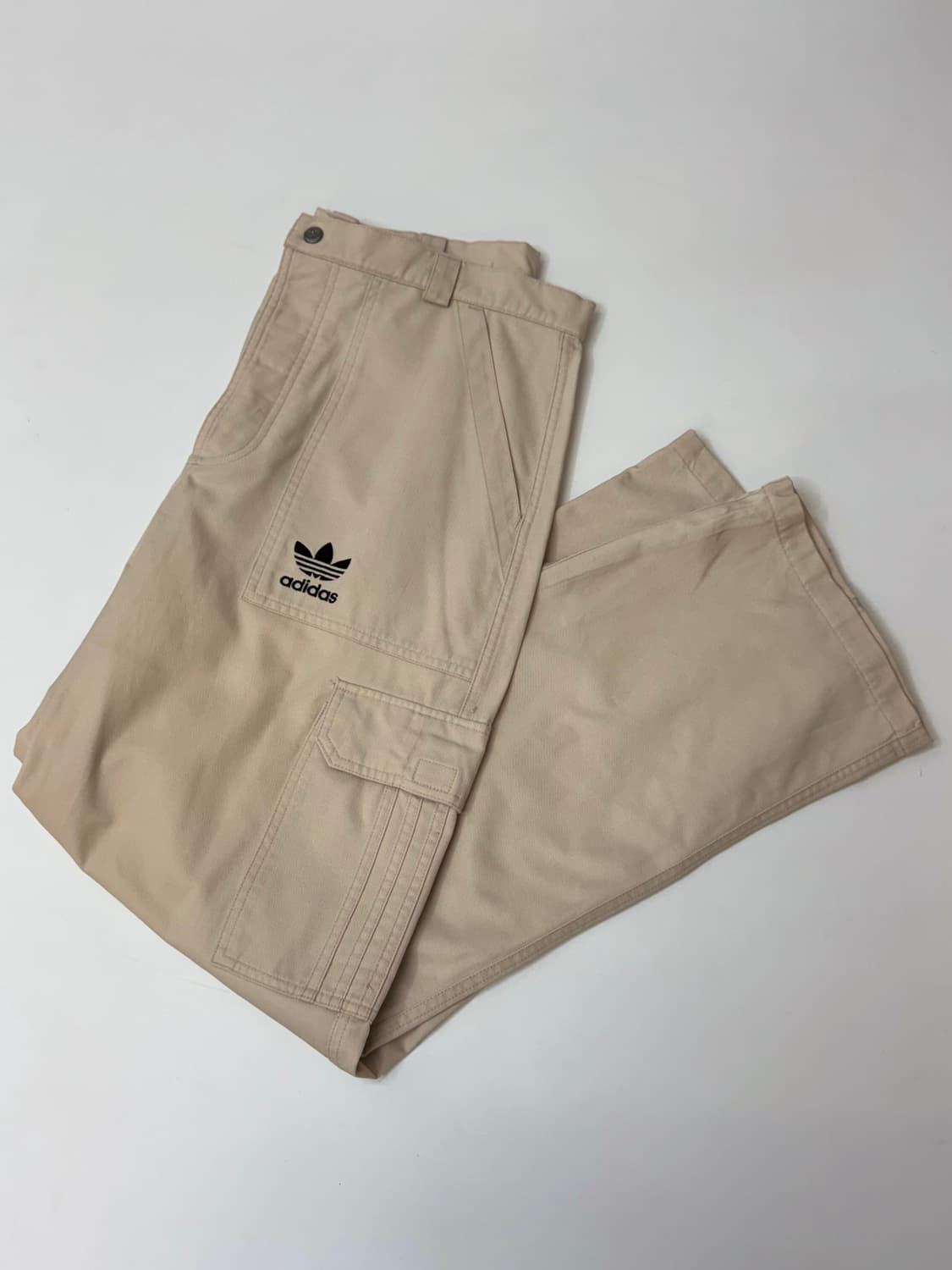 adidas 아디다스 오리지널스 로고 와이드 카고 팬츠 상품이미지1