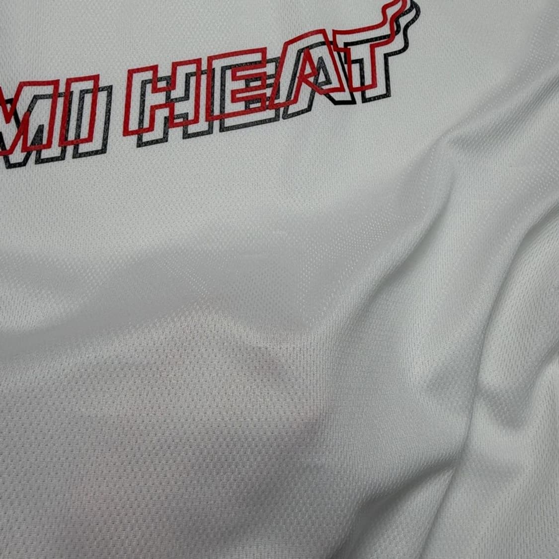 NBA 마이애미 히트 로고 반팔 티셔츠 화이트 L 상품이미지6