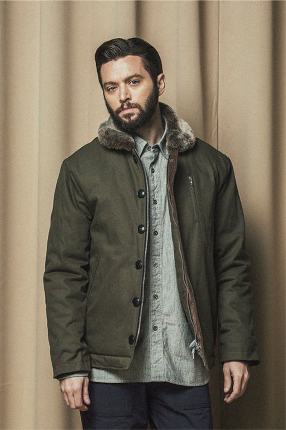 프리즘웍스 EDGAR N-1 덱자켓 M 상품이미지1